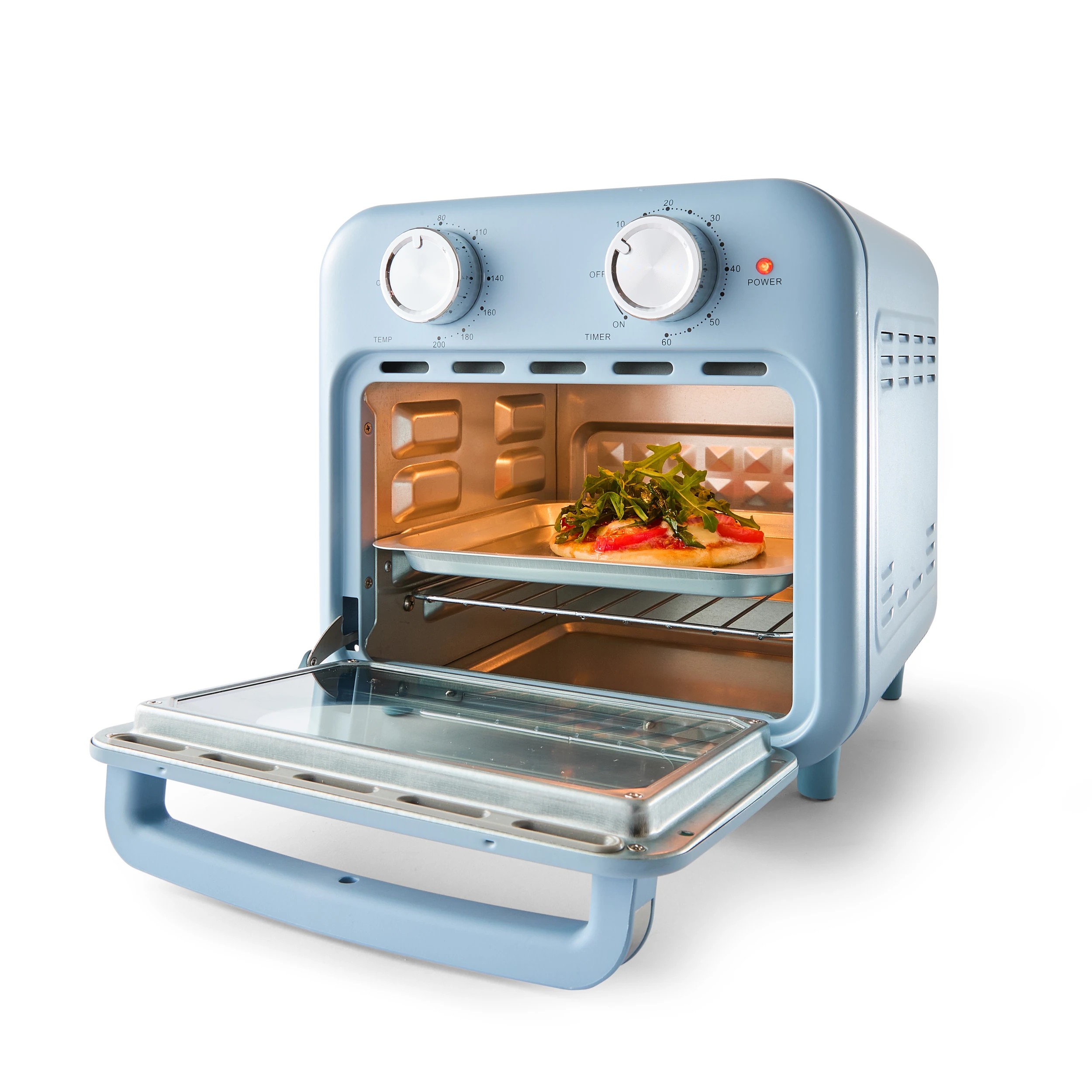 1 10L Air Fryer Oven - Blue, 1 of 8