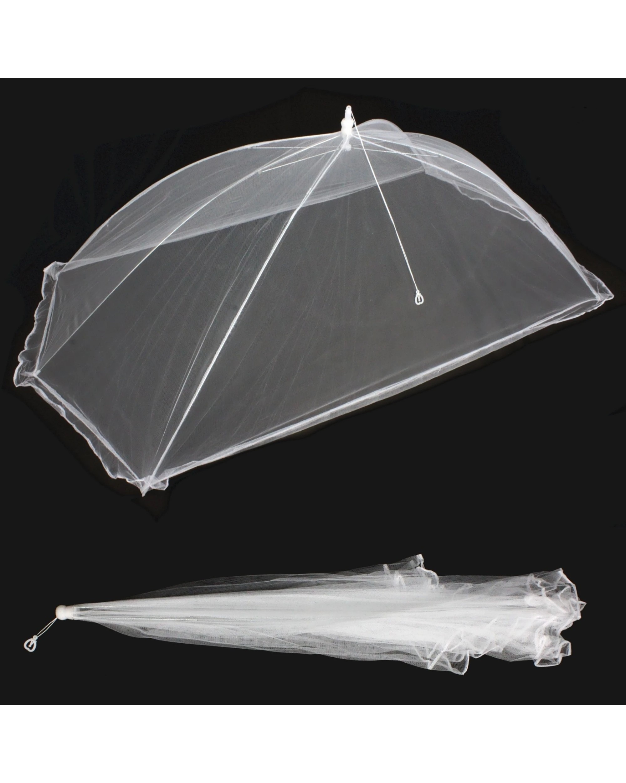 1 Spice Kitchen Super Jumbo Outdoor Folding Food Cover 130cm - White, 1 of 1