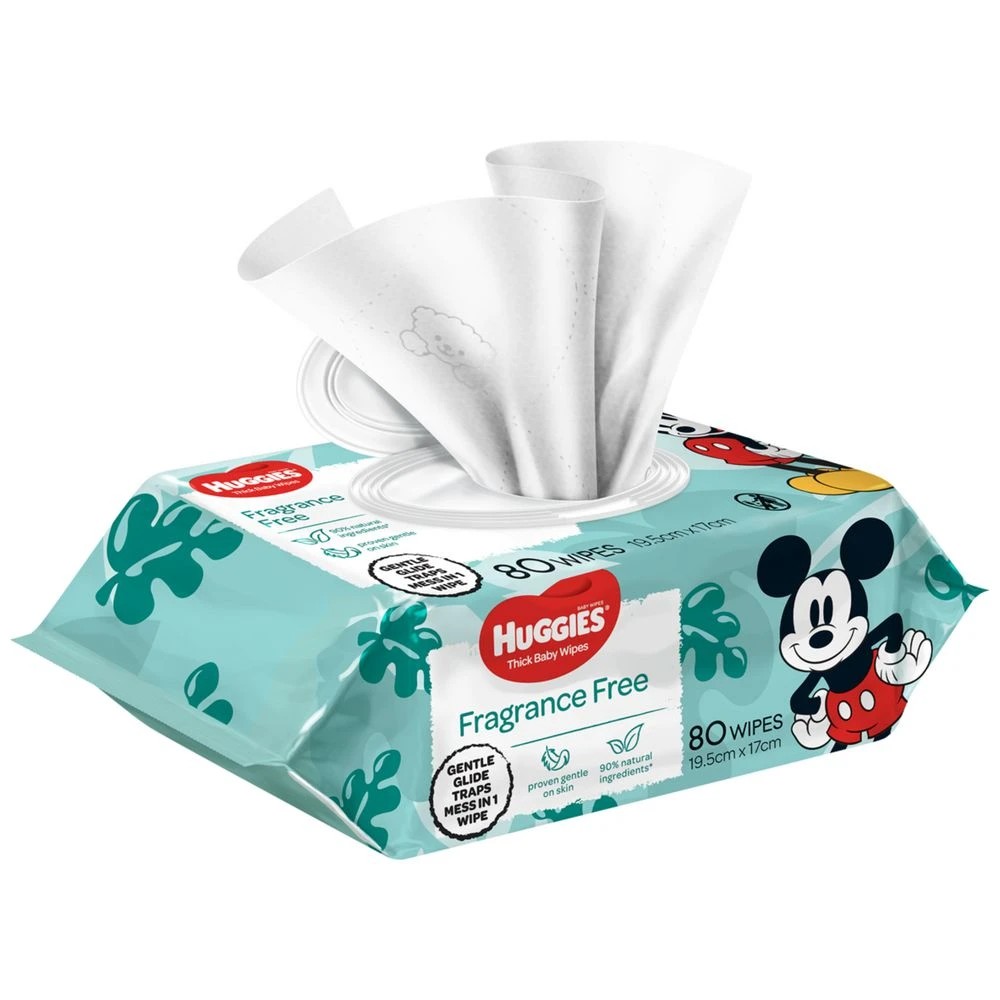 2 Huggies Baby Wipes Unscented 320 Pack, 2 of 2