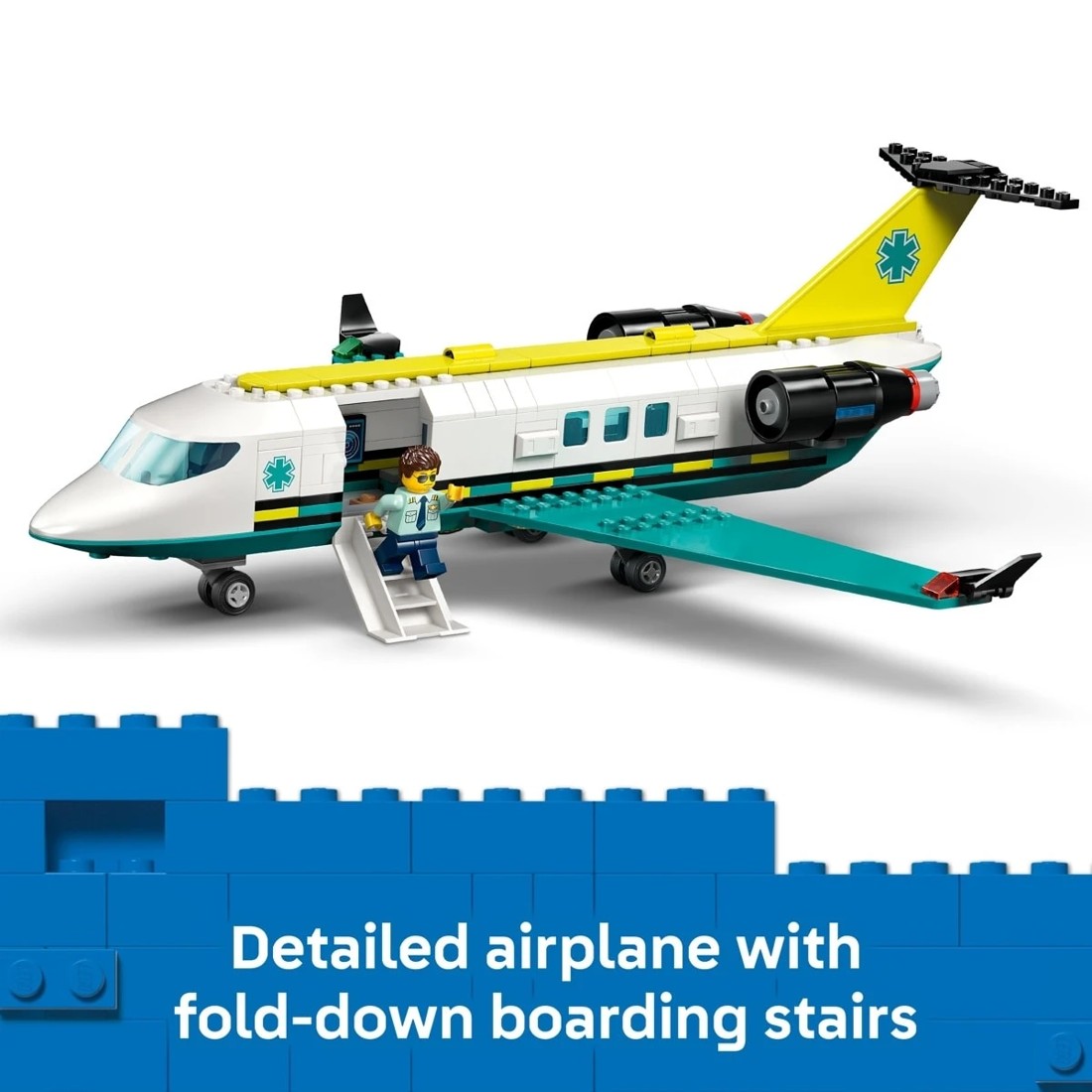 5 LEGO City Emergency Air Ambulance Plane 60465, 5 of 10