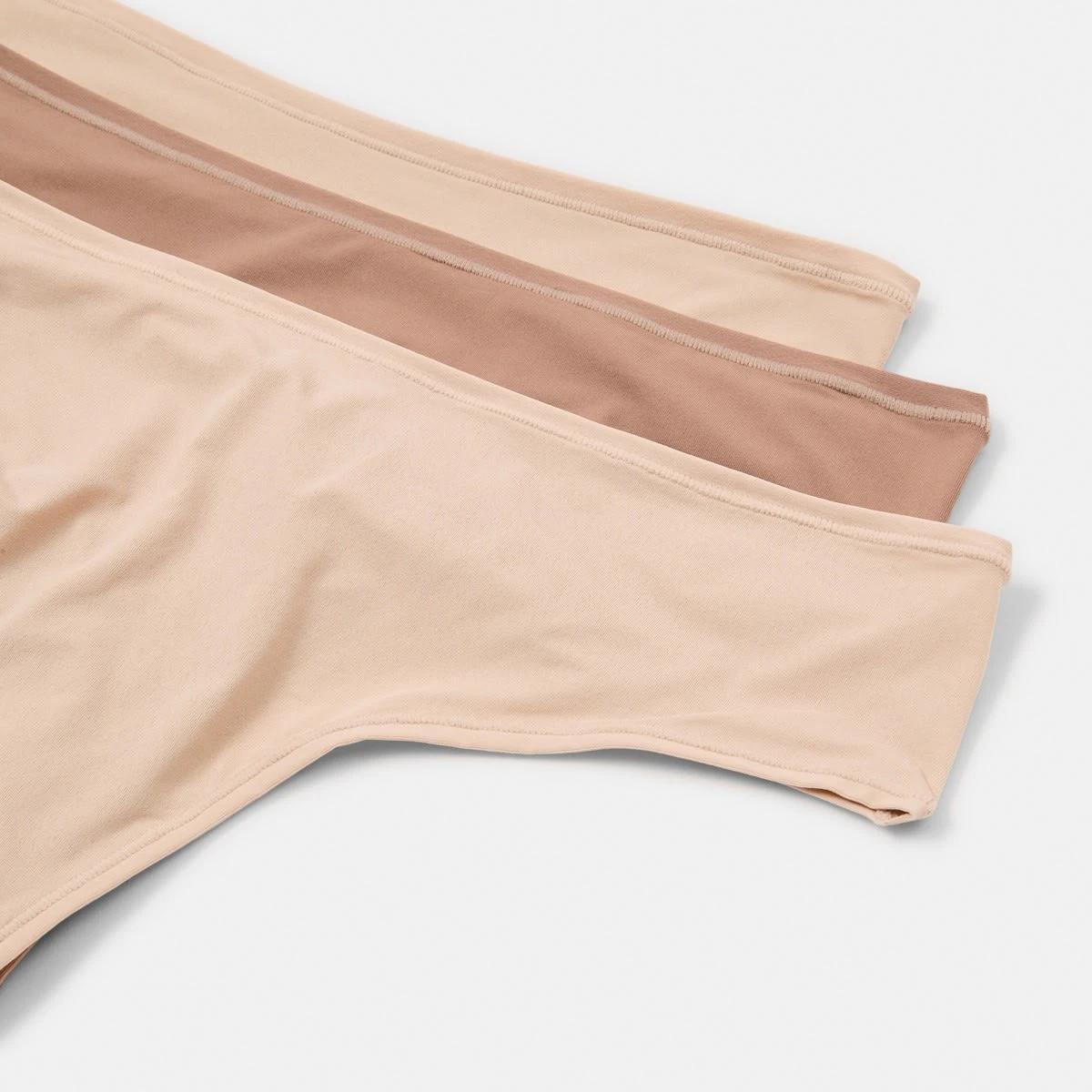 3 3 Pack Super Soft G-String Briefs LIGHT FAWN, SOFT CLAY, LIGHT FAWN, 3 of 7