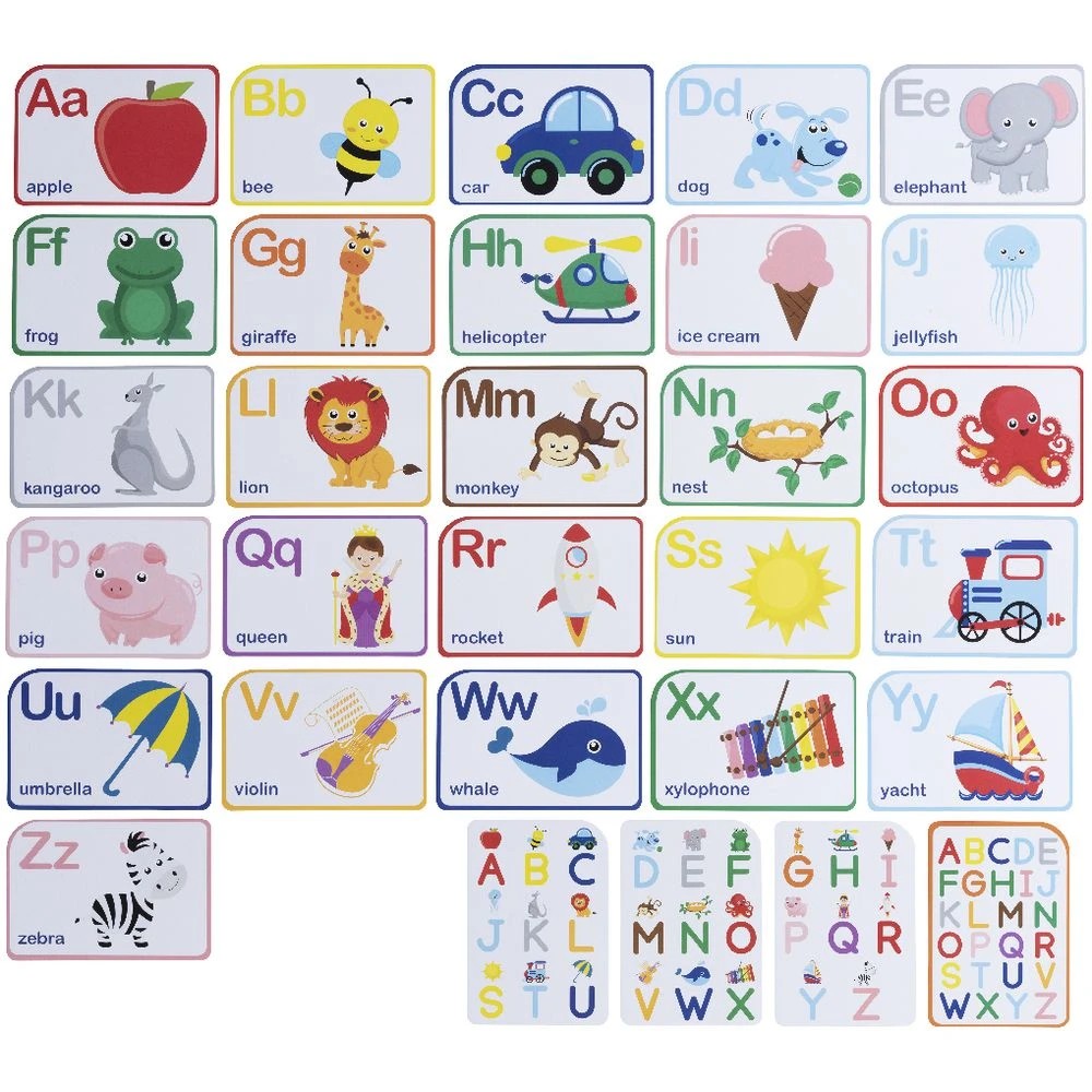 2 Kadink Large Flashcards 30 Pack Alphabet, 2 of 4
