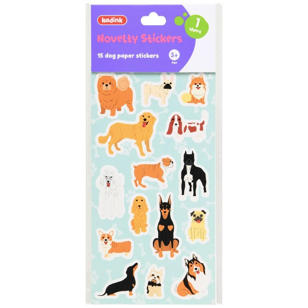 1 Kadink Paper Stickers 1 Sheet Dog, 1 of 1