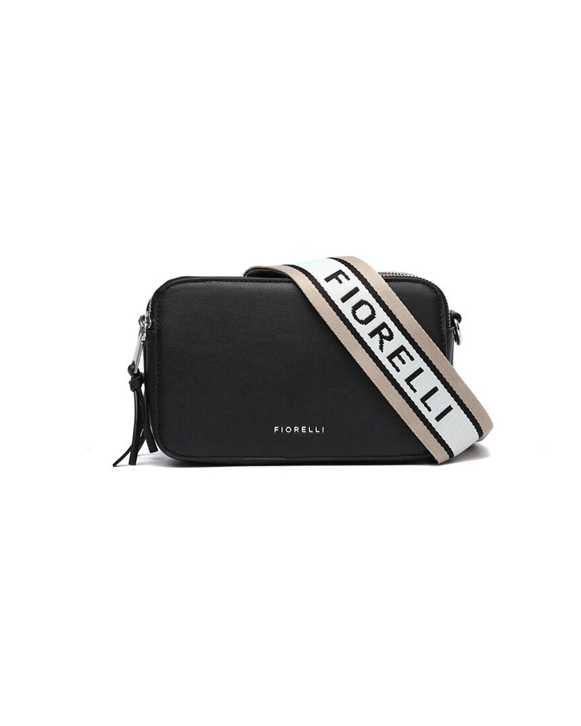 2 Fiorelli Remi Crossbody Shoulder Bag Slim Pocket 21x13cm With Adjustable Strap - Black, 2 of 7