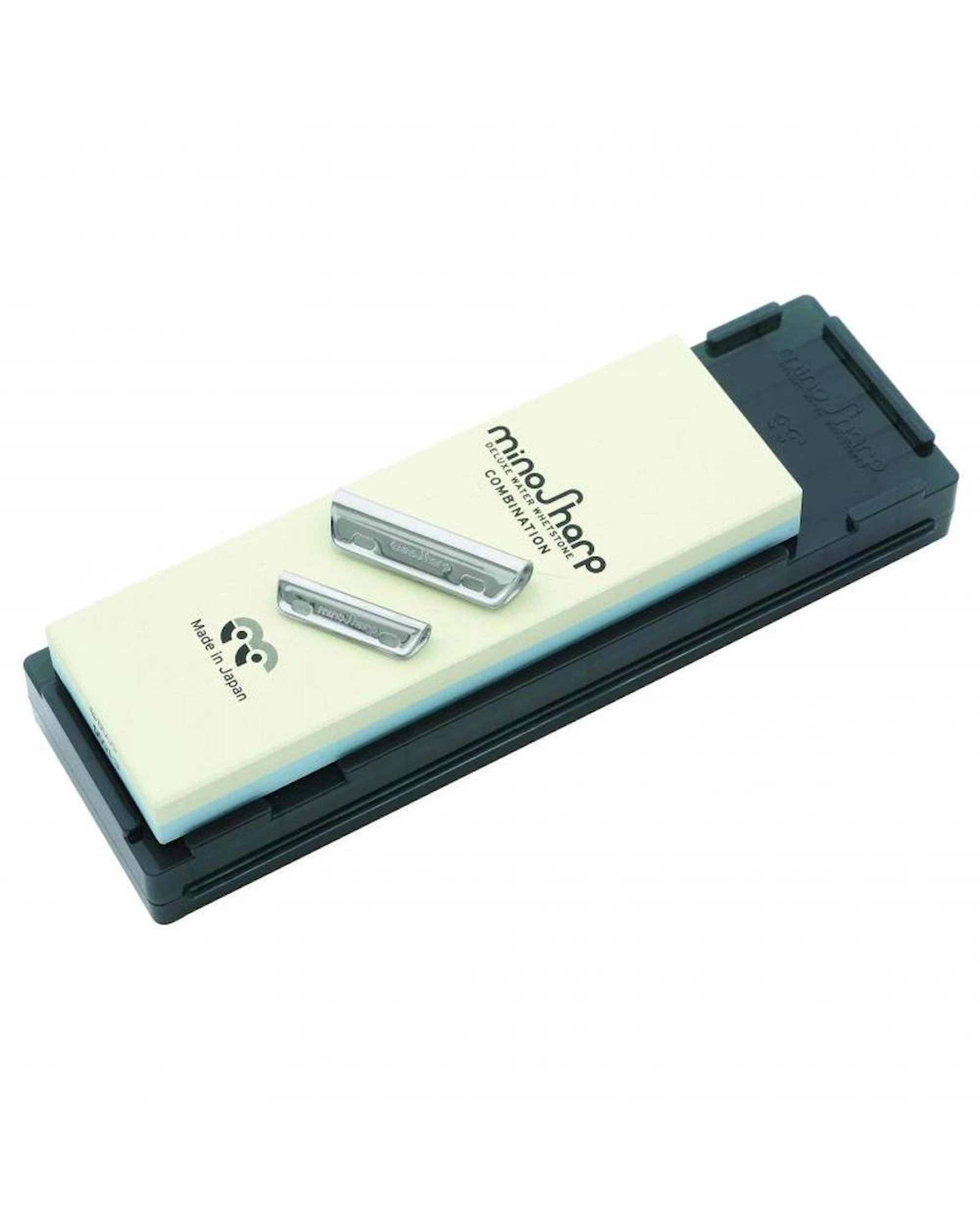 1 Global MinoSharp Combination Water Whetstone Sharpener  80001000 Grit, 1 of 2