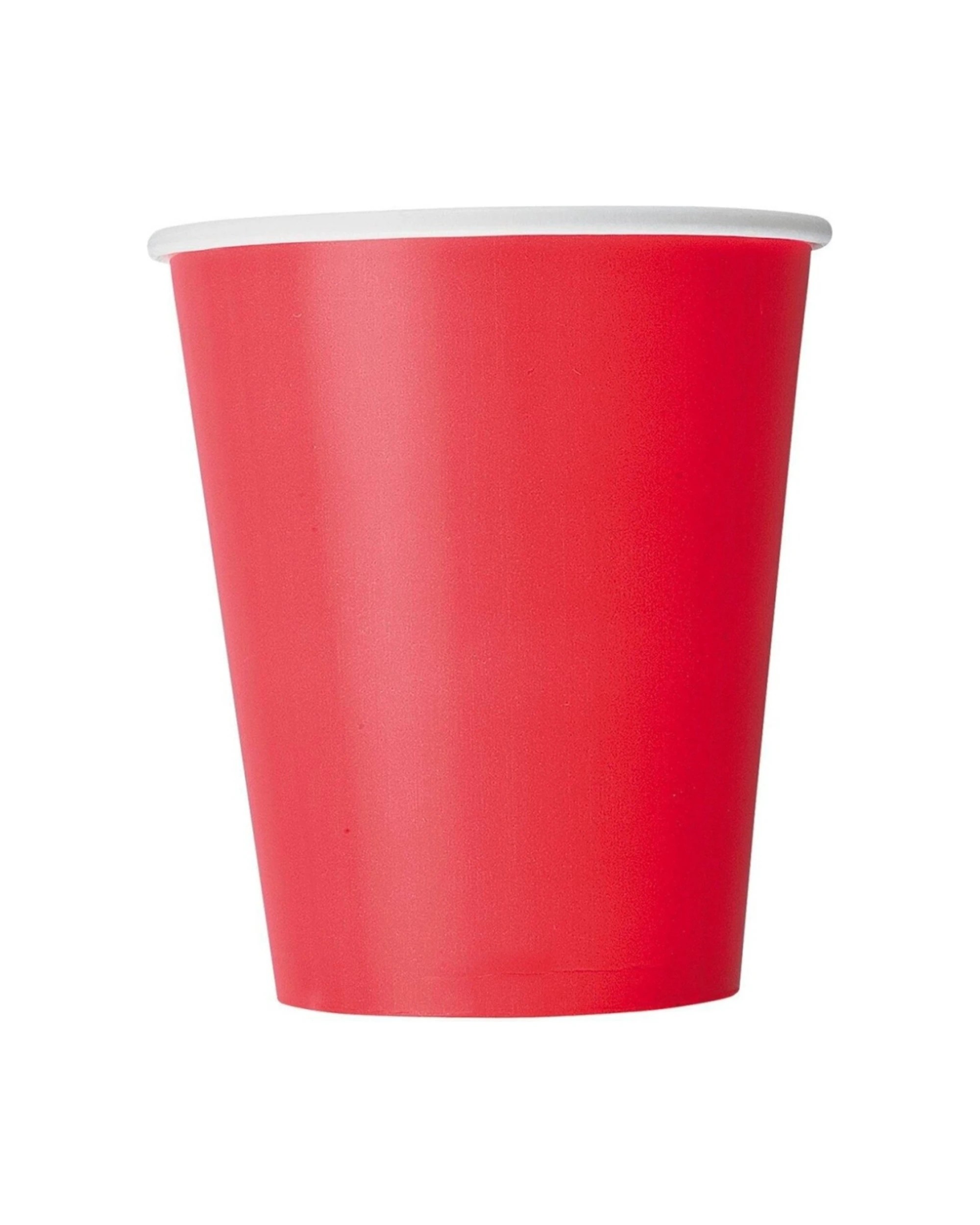 2 Unique Red Paper Cups Pack of 8 - Red, 2 of 2
