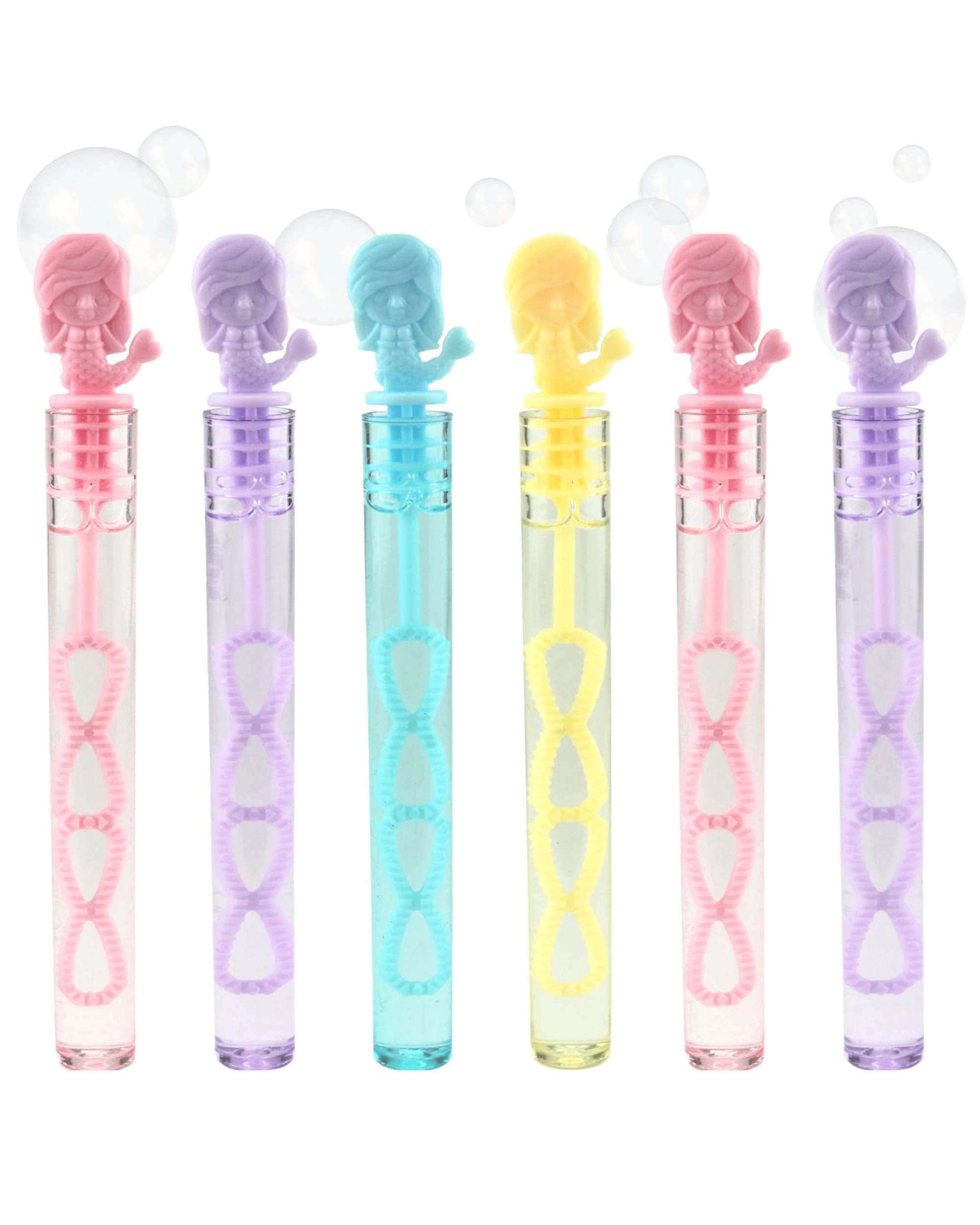 2 Partyrama 48Pcs Mermaid Mini Bubble Tubes, 2 of 4
