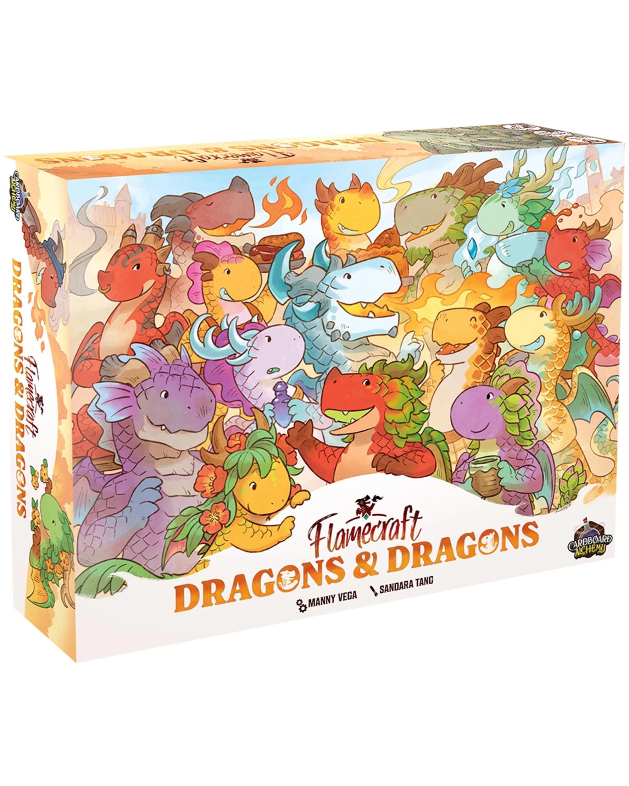 1 Flamecraft Dragons and Dragons Expansion Board Game, 1 of 1
