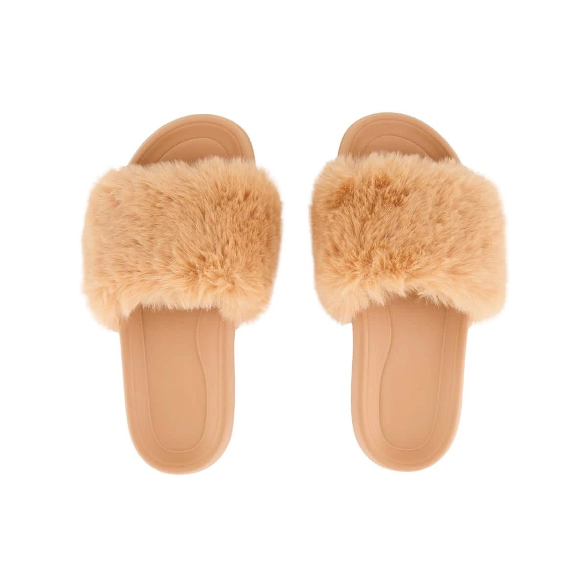 2 One Band Slipper Slides BISCUIT BROWN, 2 of 3