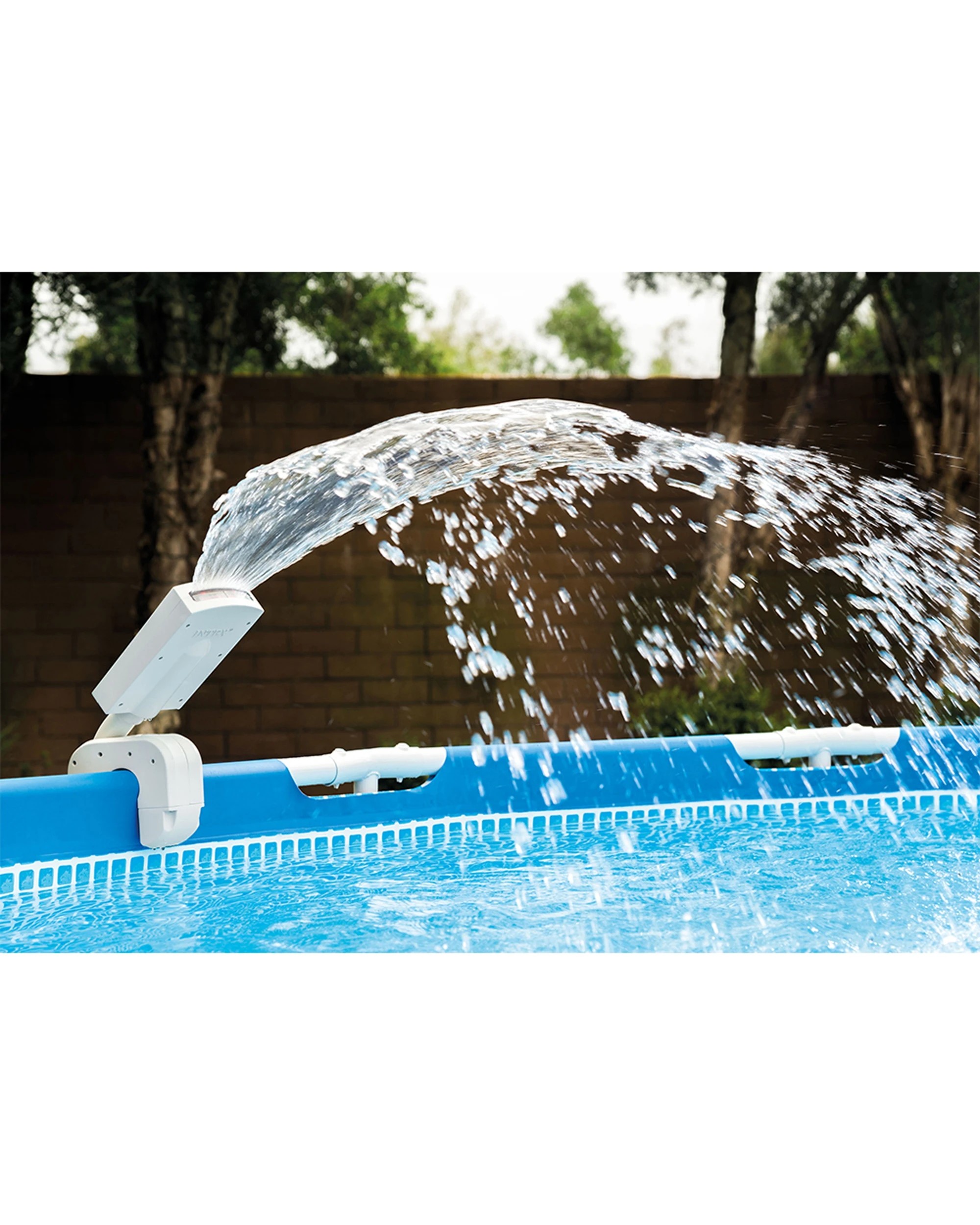 2 IntexColor Led Above Ground Waterfall Pool Sprayer - Beige, 2 of 5