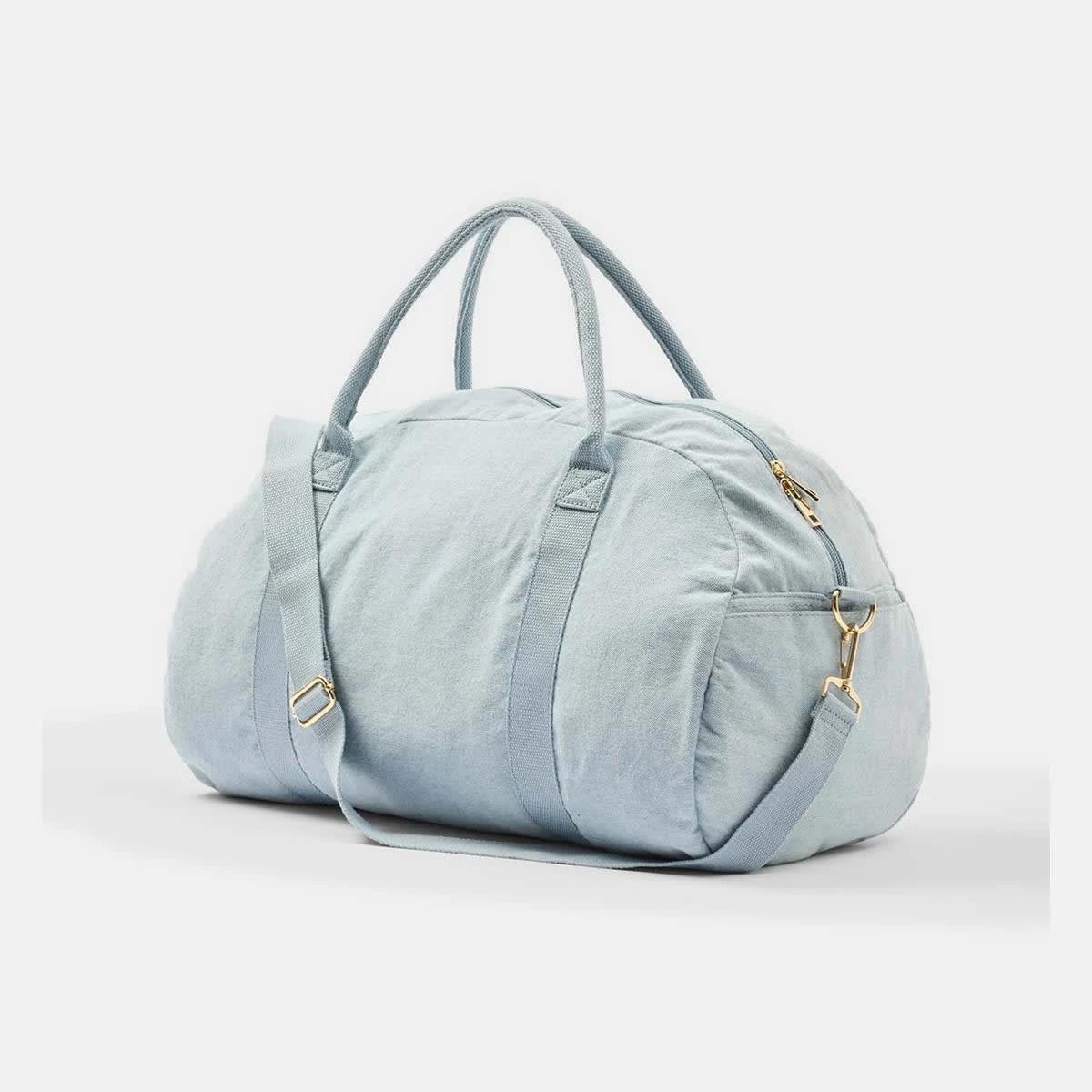 2 Casual Weekender Bag Chambray, 2 of 5