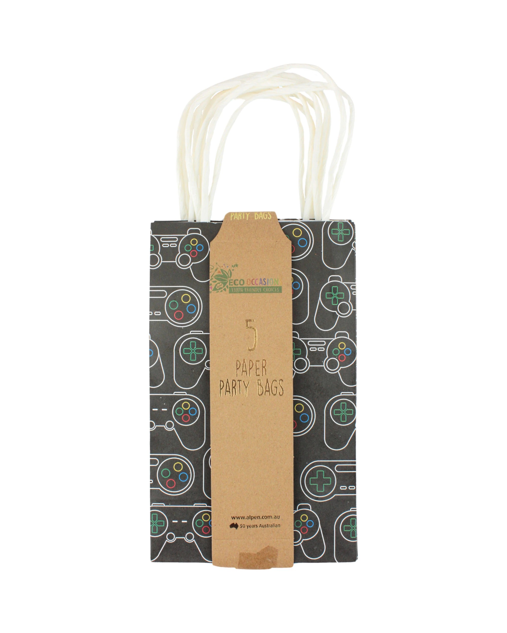 3 Alpen Level Up Paper Gift Bags Pack of 5, 3 of 4