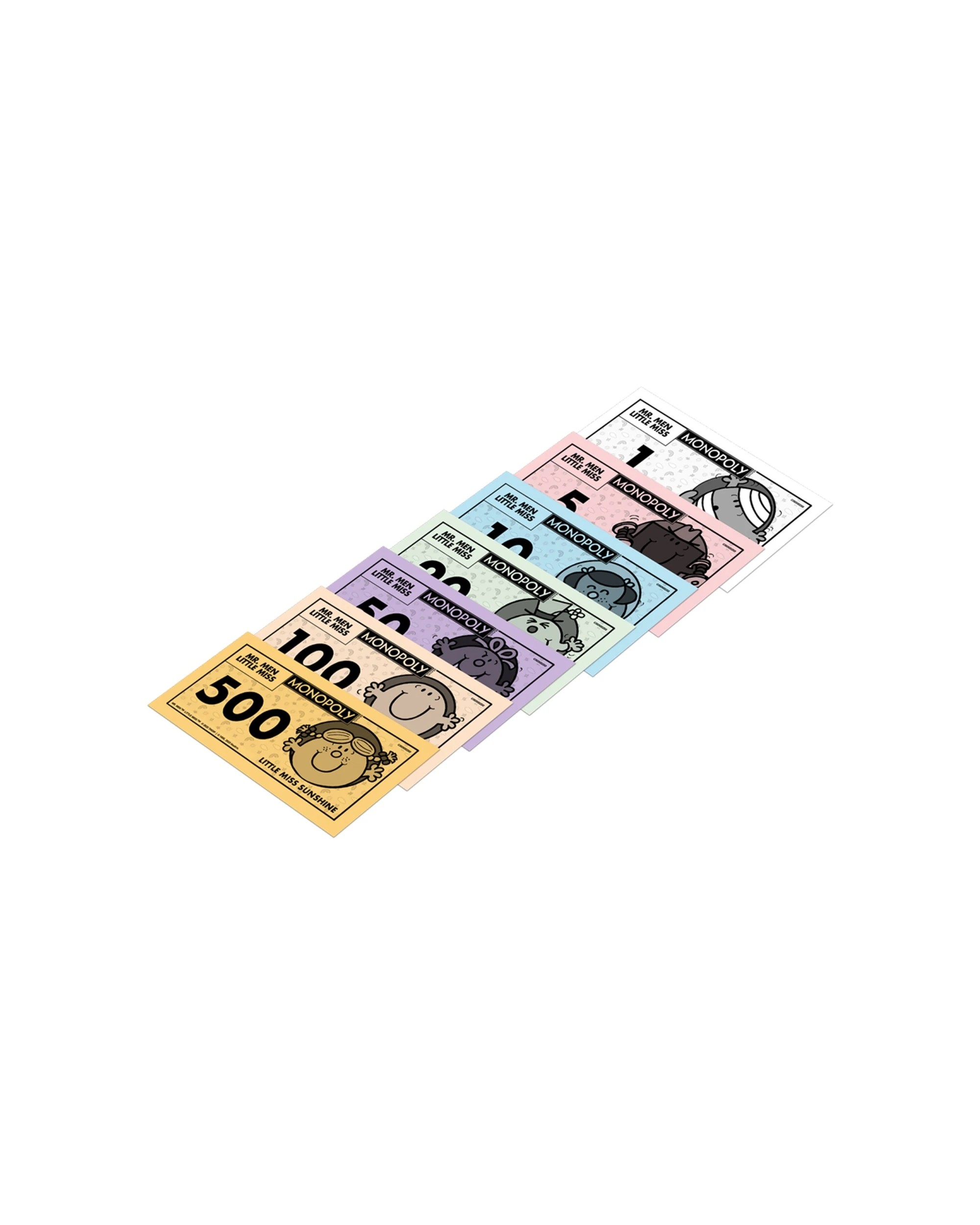 2 MONOPOLY Mr Men and Little Miss Kids Family Tabletop Themed Board Game - Multi, 2 of 6