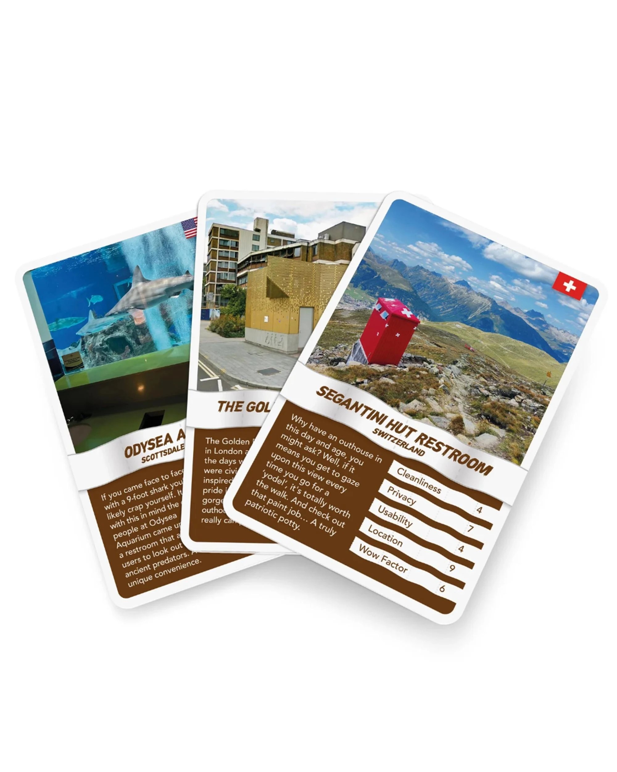 2 Top Toilets Card Game, 2 of 3