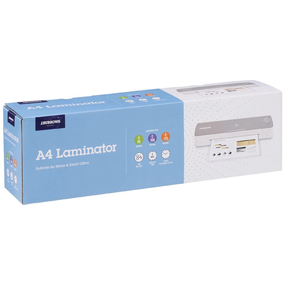 1 J.Burrows A4 Laminator White, 1 of 6