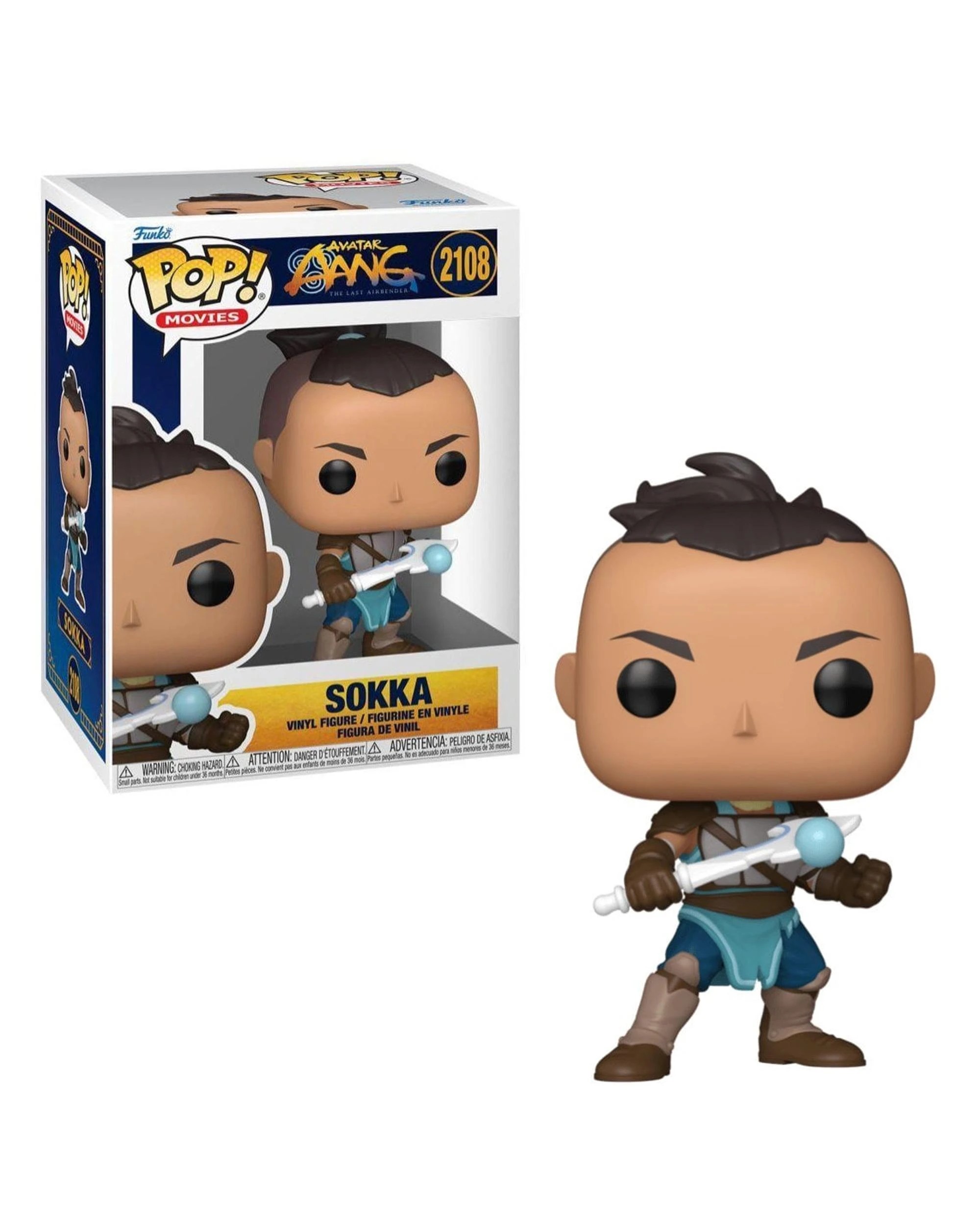 1 Avatar Aang Sokka Funko POP! Vinyl, 1 of 3