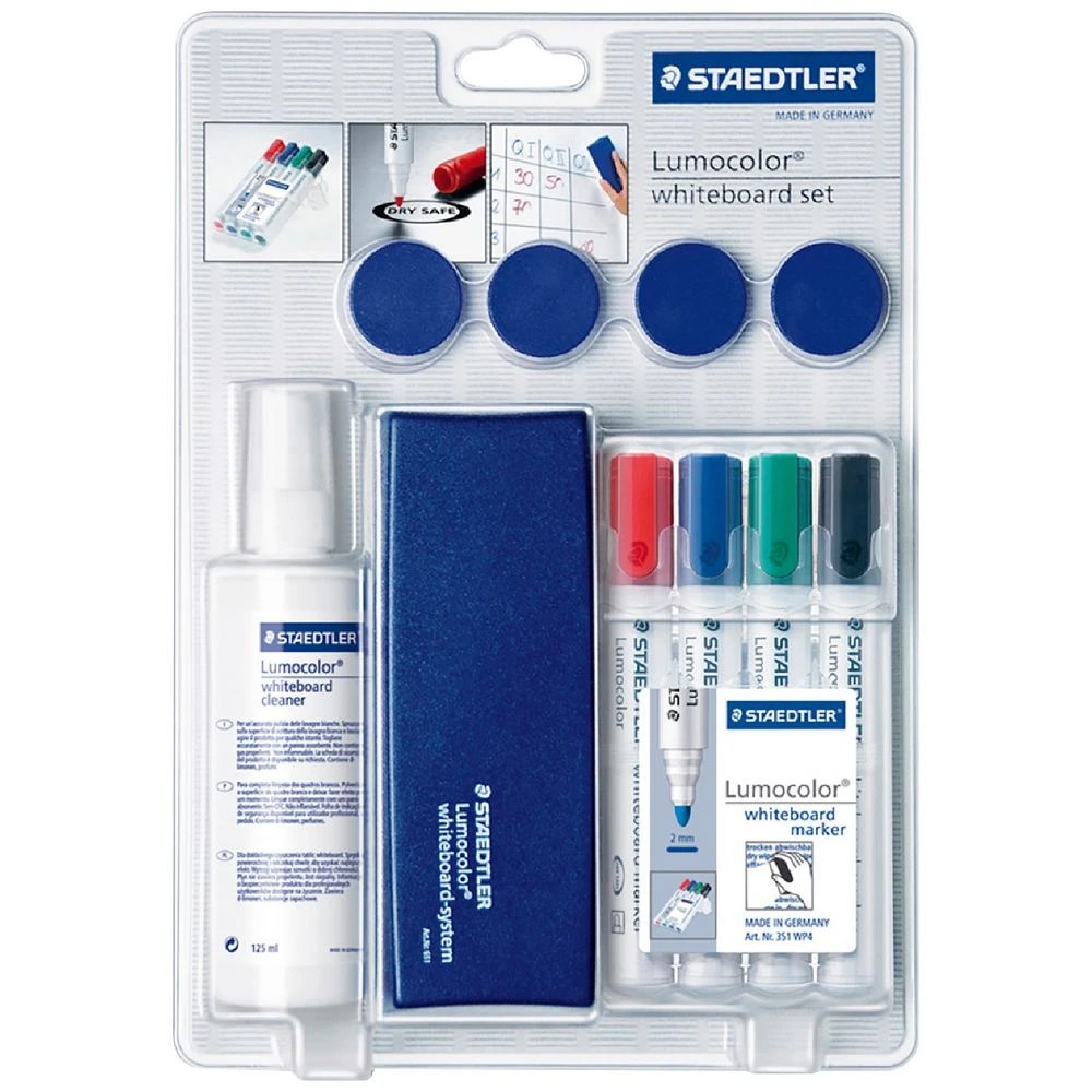 1 Staedtler Lumocolor Whiteboard Set, 1 of 1
