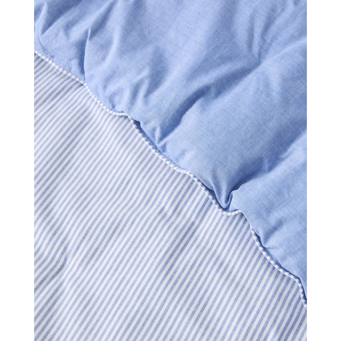3 Target Hampton Stripe Comforter Set
 - Queen Bed
 - Blue, 3 of 6