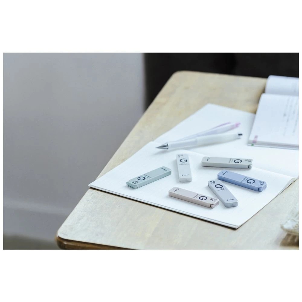 2 PILOT G Neox Mechanical Pencil Lead Refills 0.9mm HB, 2 of 5
