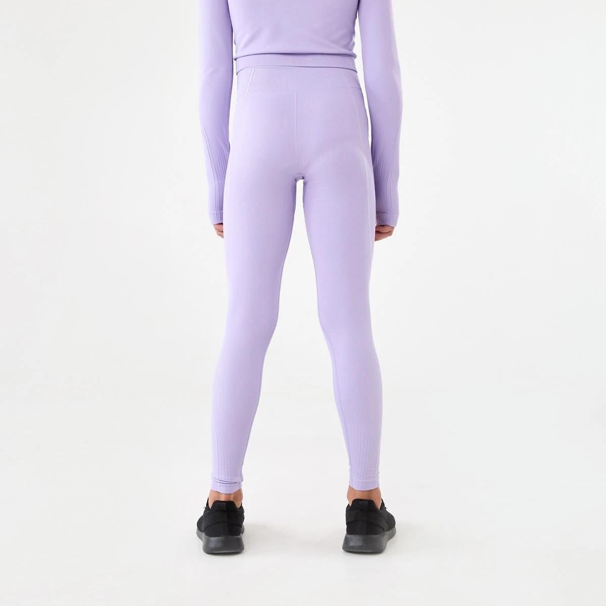 2 Active Kids Seamfree Leggings Ptl Purple, 2 of 7