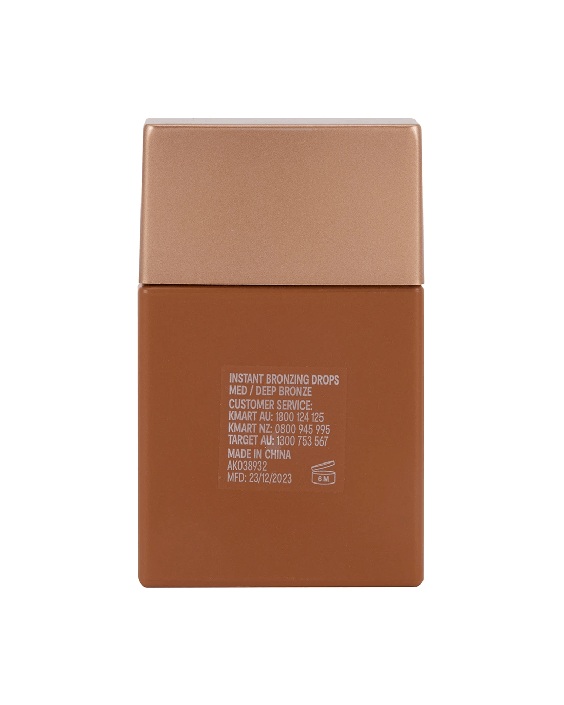 6 OXX Cosmetics Instant Bronzing Drops - Medium to Deep Bronze, 6 of 7