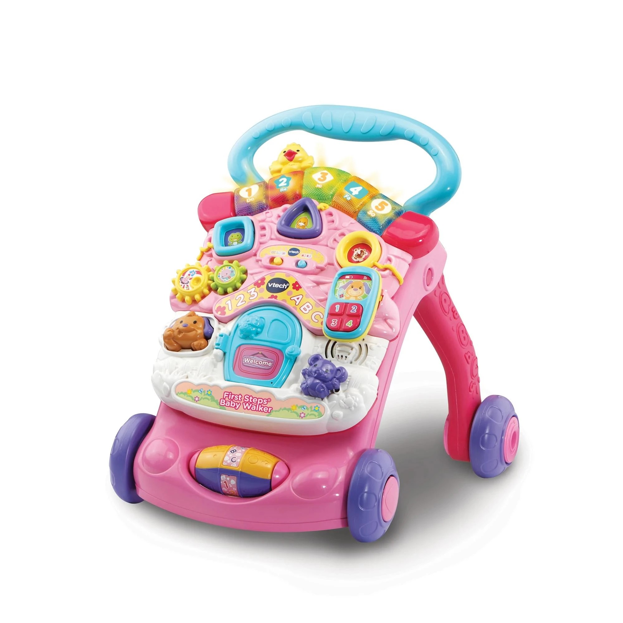 2 VTech First Steps Baby Walker - Pink, 2 of 3