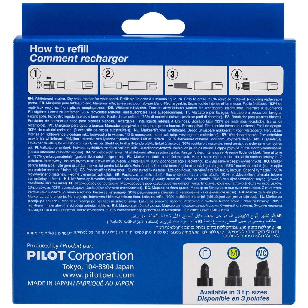 2 PILOT V Board Master Whiteboard Marker Bullet Assorted 5 Pack, 2 of 7