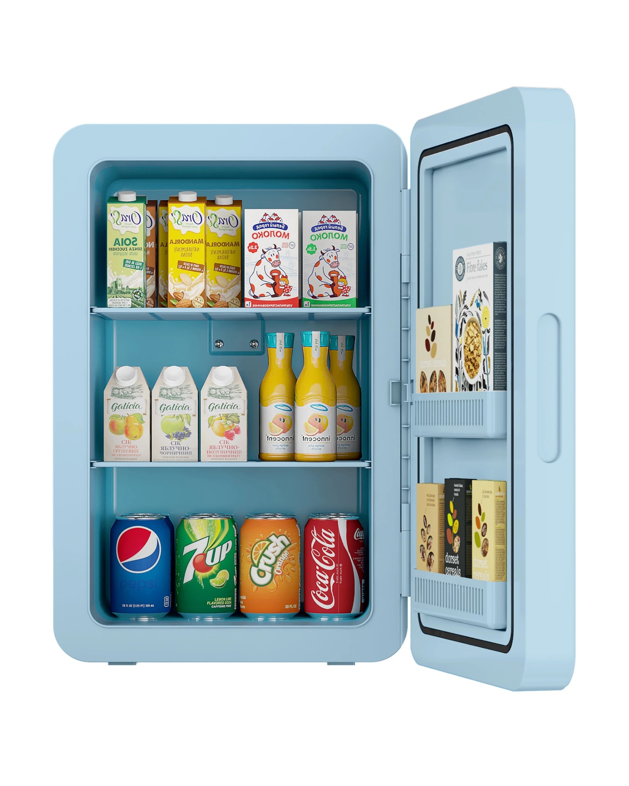 5 Advwin Mini Fridge 22L Car Refrigerator - Blue, 5 of 7