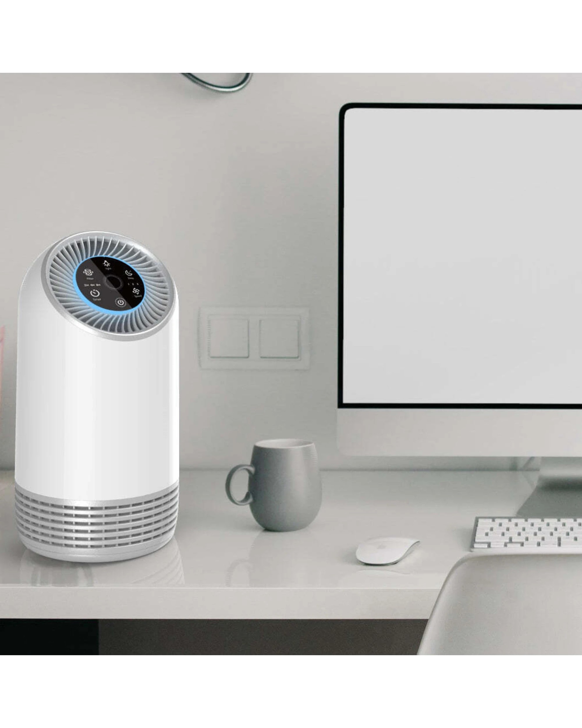 3 Lenoxx Air Purifier & Cleaner with HEPA Filter, Sleep Mode and Timer, 3 of 3