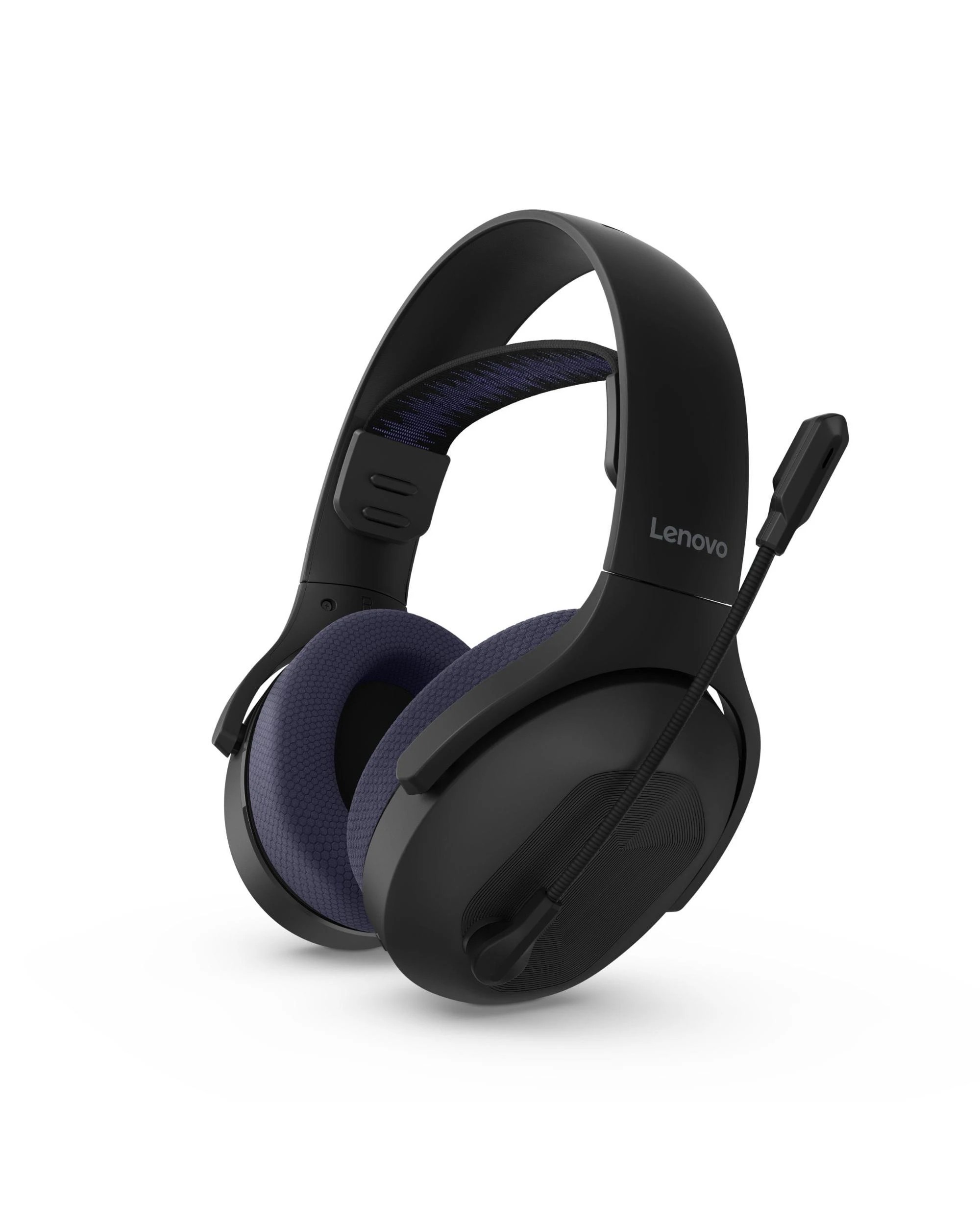 6 Lenovo Legion H410 Wireless Gaming Headset - Black, 6 of 10