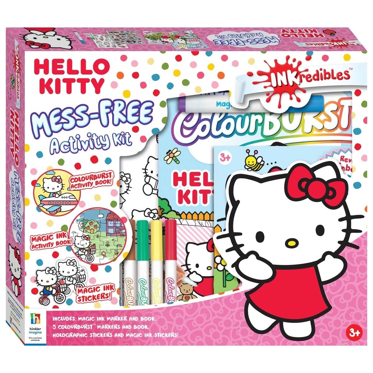 1 INKredibles Hello Kitty Mess-Free Activity Kit - Book, 1 of 9