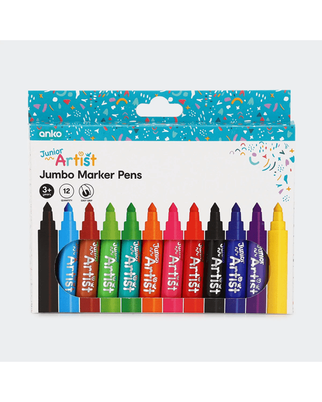 12 Pack Junior Artist Jumbo Marker 