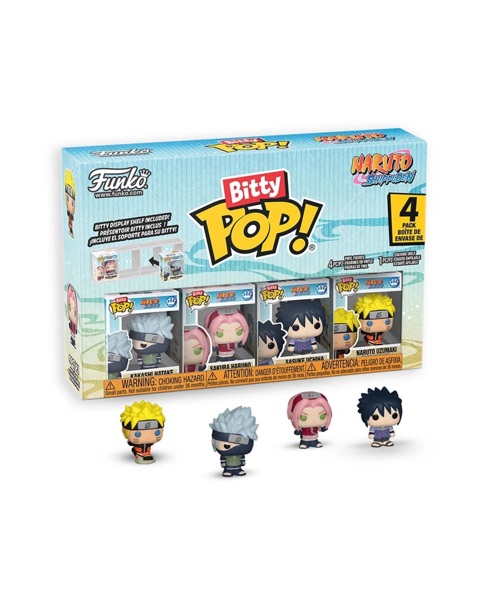 1 Naruto: Shippuden - Naruto Uzumaki Bitty Pop! 4-Pack, 1 of 3