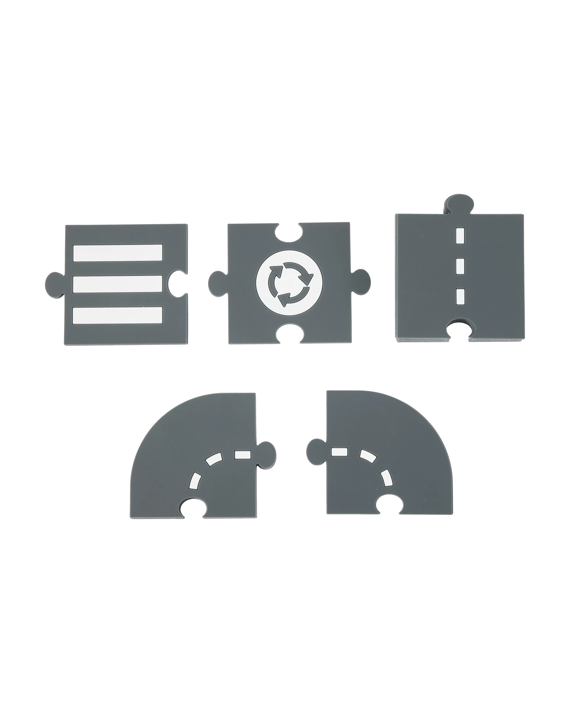 1 22 Piece Flexible Road Track, 1 of 7