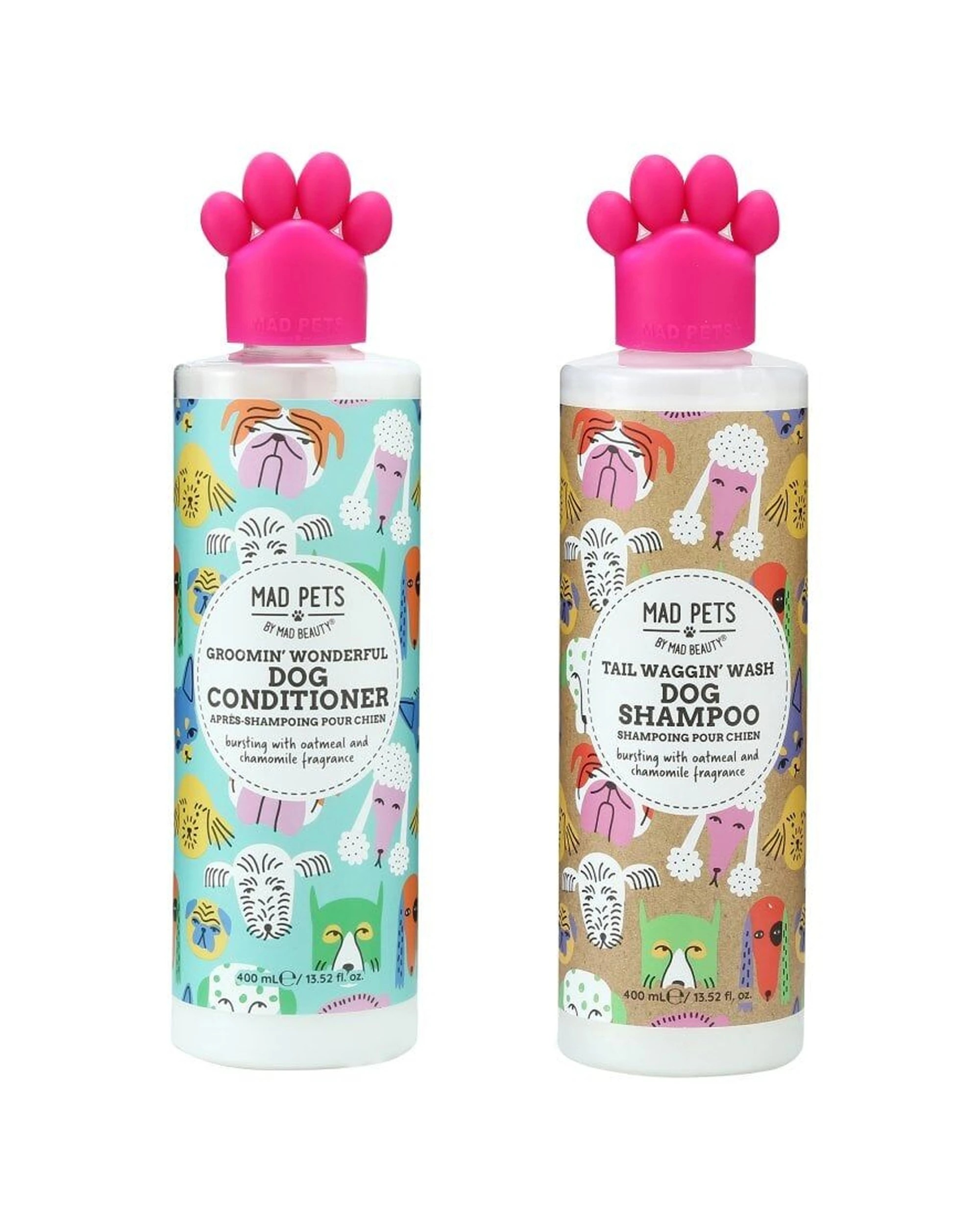 3 Mad Pets Dog Shampoo and Conditioner Duo Oatmeal & Chamomile 2PK 800ml - Multi, 3 of 4