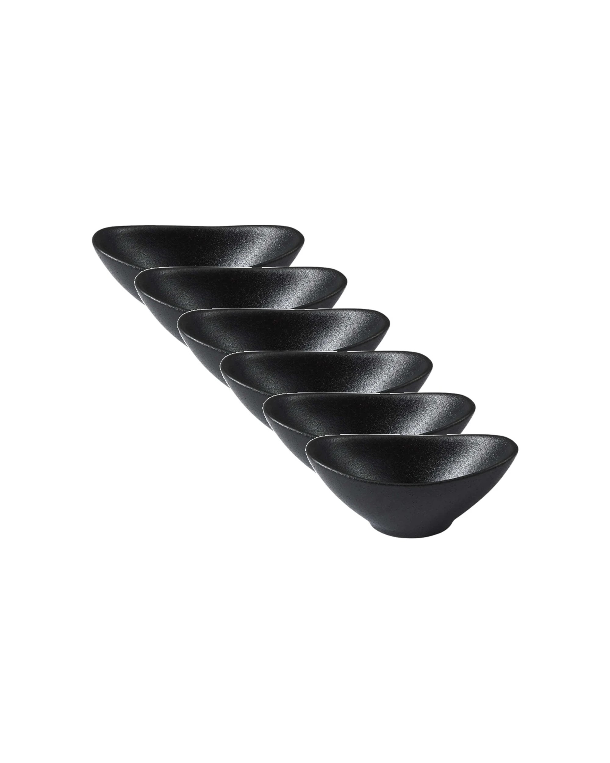 1 Maxwell & Williams 6x Caviar Oval Sauce Bowl Porcelain Condiment Dish Set 11cm - Multi, 1 of 4