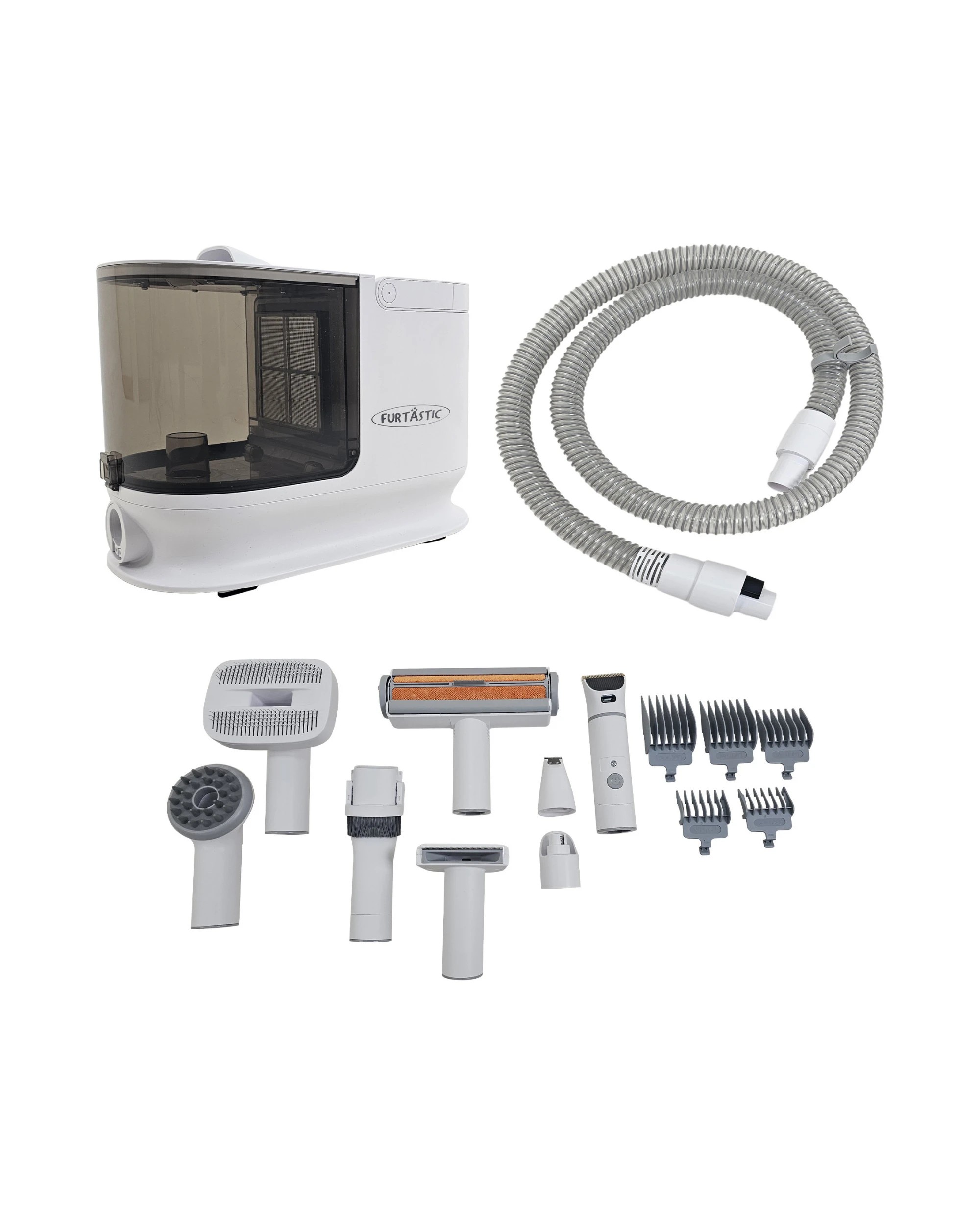 7 Furtastic 8-in-1 XL Pet Grooming Kit Vacuum Cleaner, 7 of 10