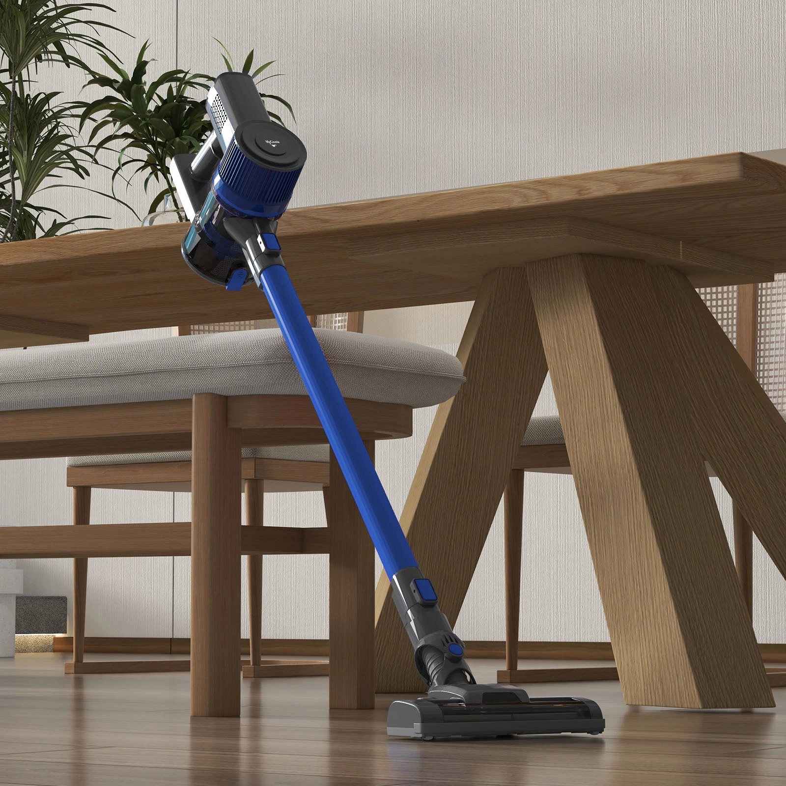 2 MyGenie Fusion Pro H20 Stick Vacuum 3-In-1 Mop Cordless Handheld Strong Suction - Blue, 2 of 10