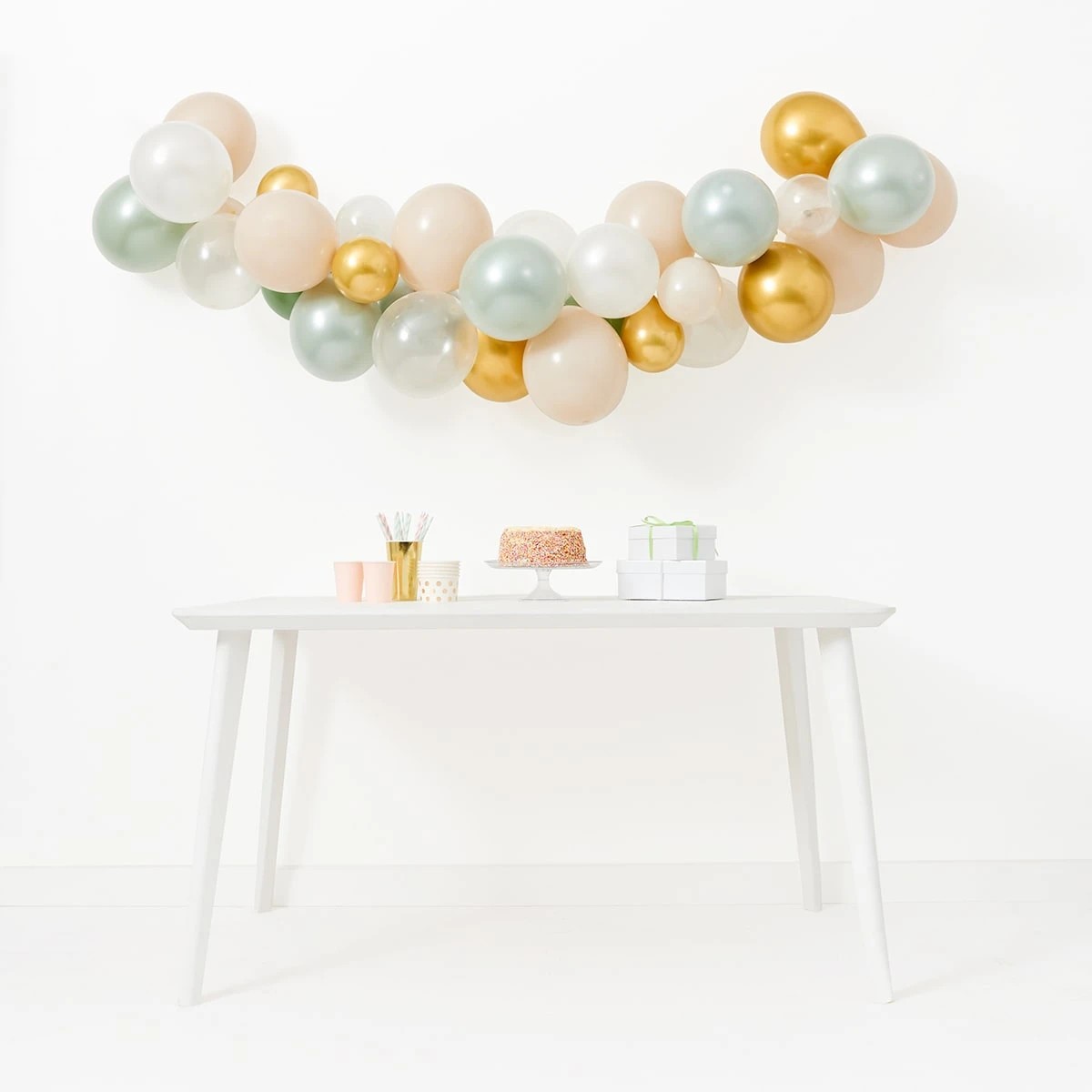 1 40 Piece Sage Balloon Garland, 1 of 6