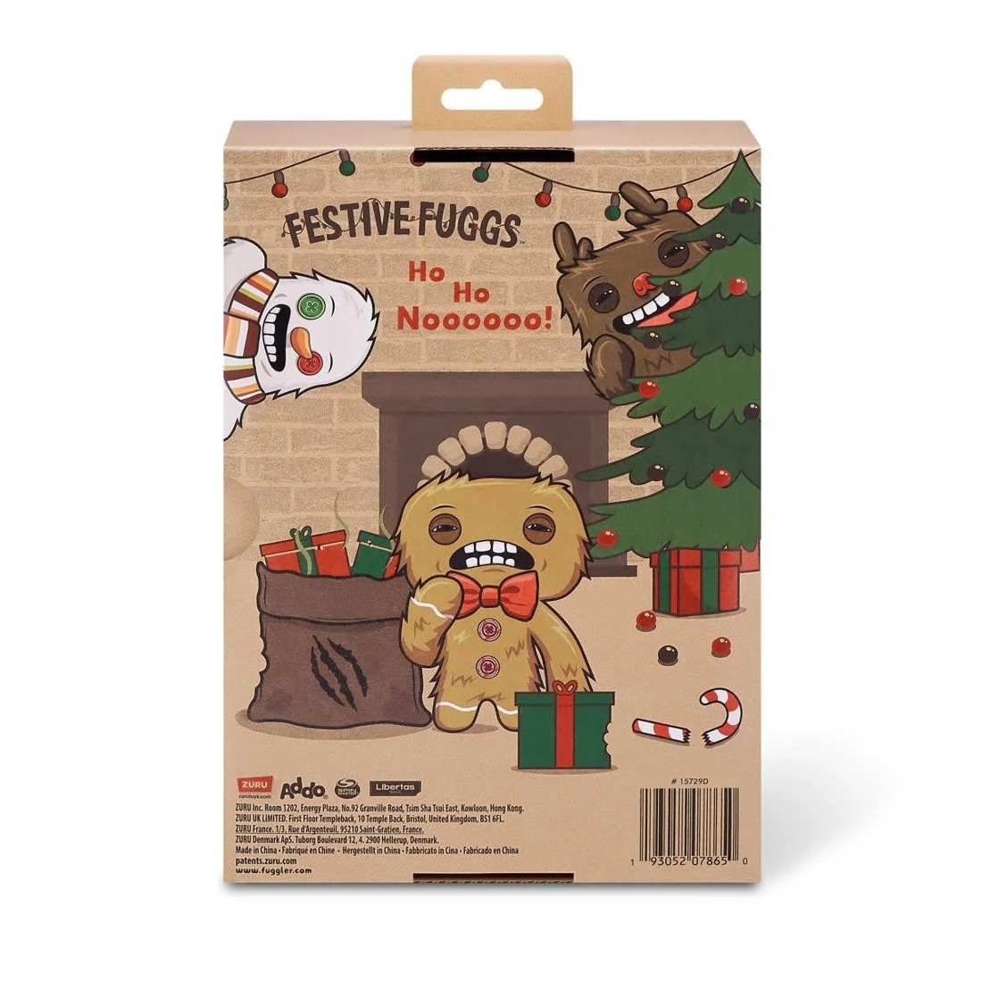 5 Zuru Fuggler Funny Ugly Monster: Festive Fugg Figure - Assorted, 5 of 5