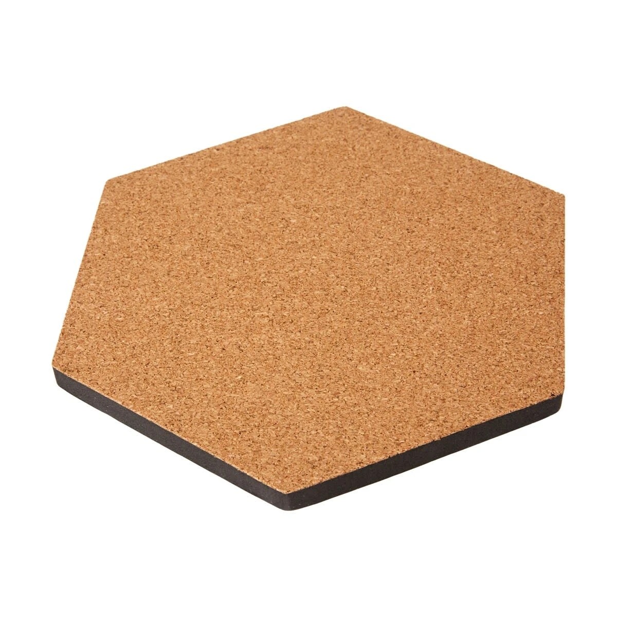 3 7 Piece Mini Corkboard Hexagons, 3 of 4