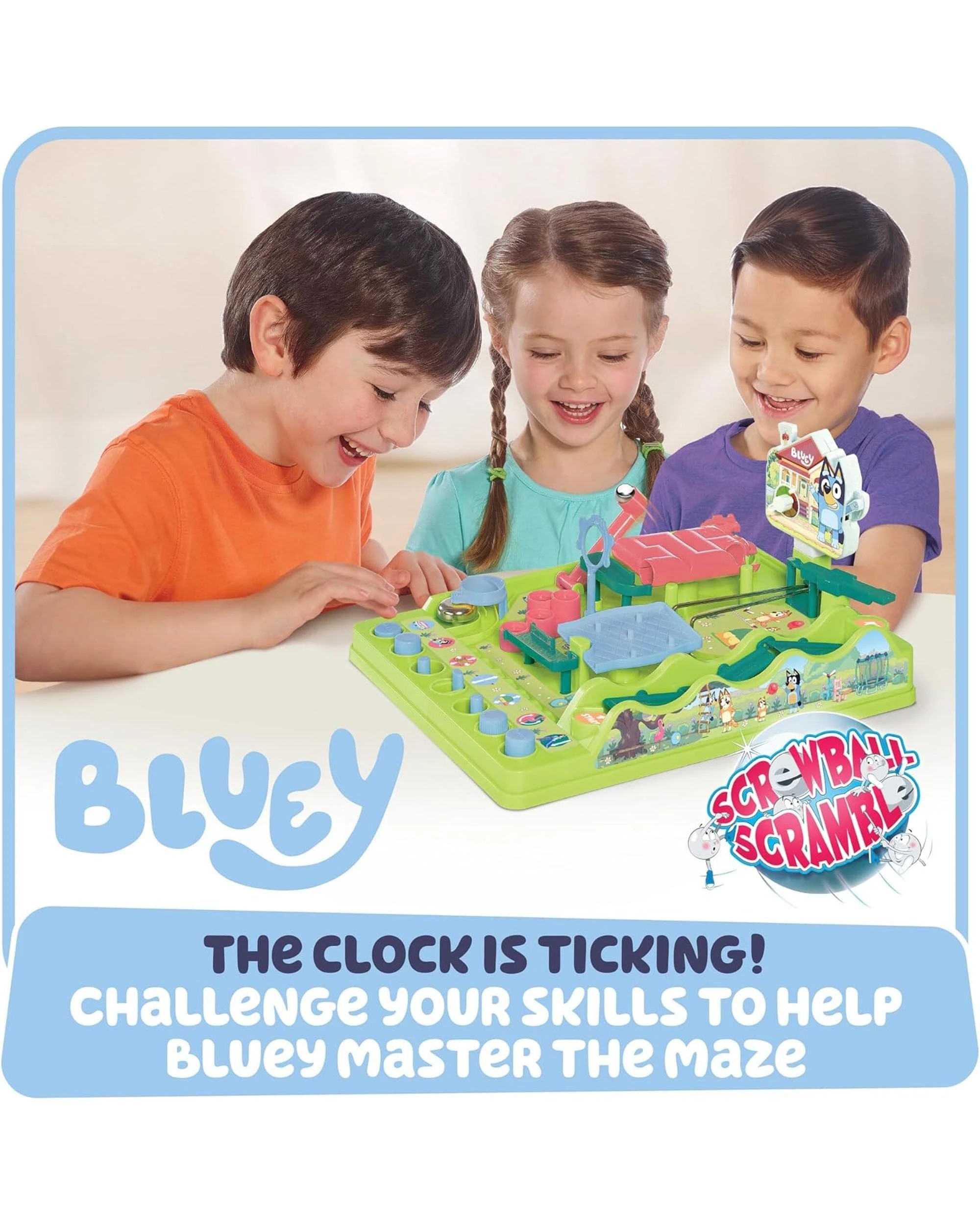 2 Bluey Screwball Scramble Marble Maze, 2 of 6