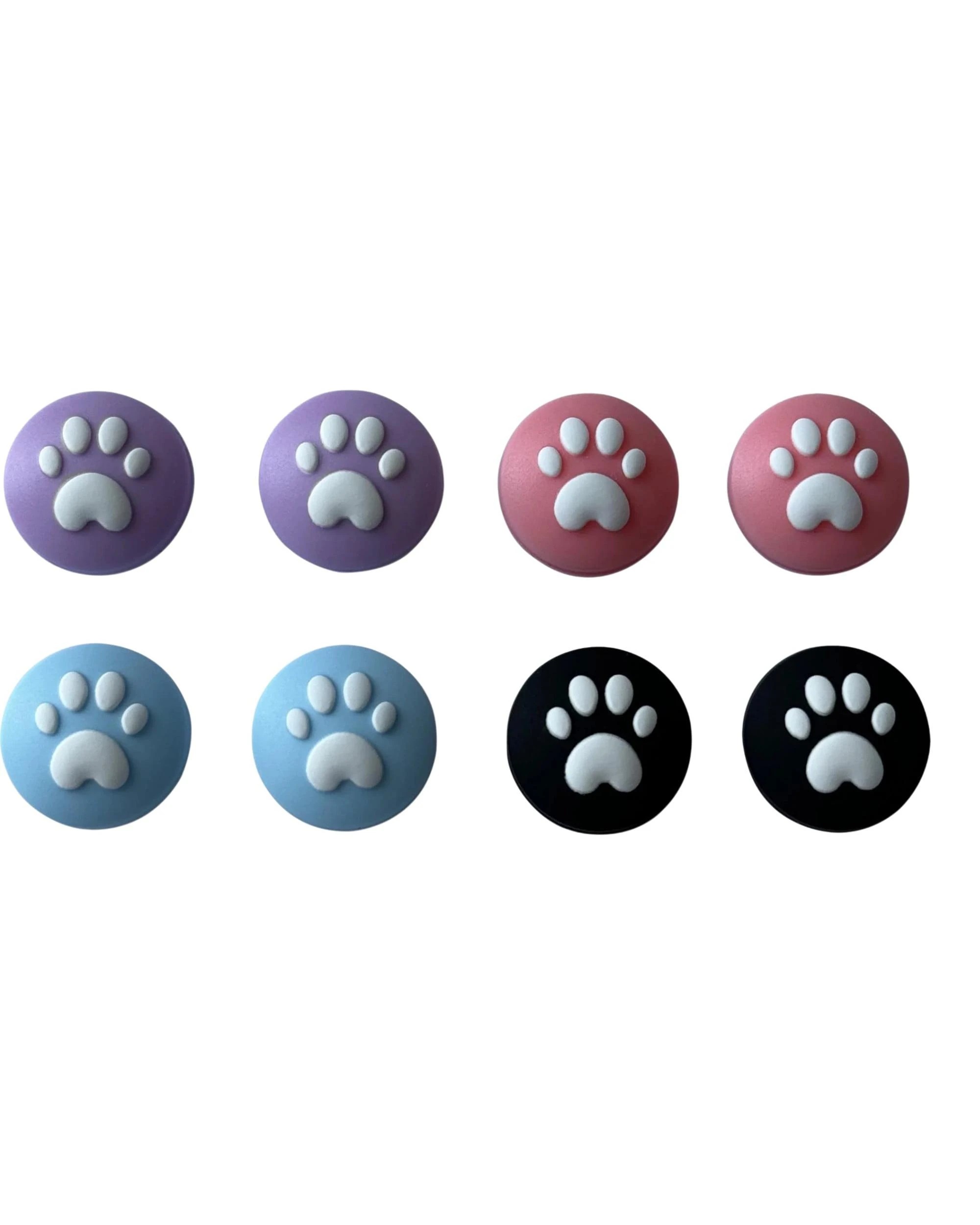 1 Playmax Paw Print Thumb Grips for Nintendo Switch 2 - Multi, 1 of 5