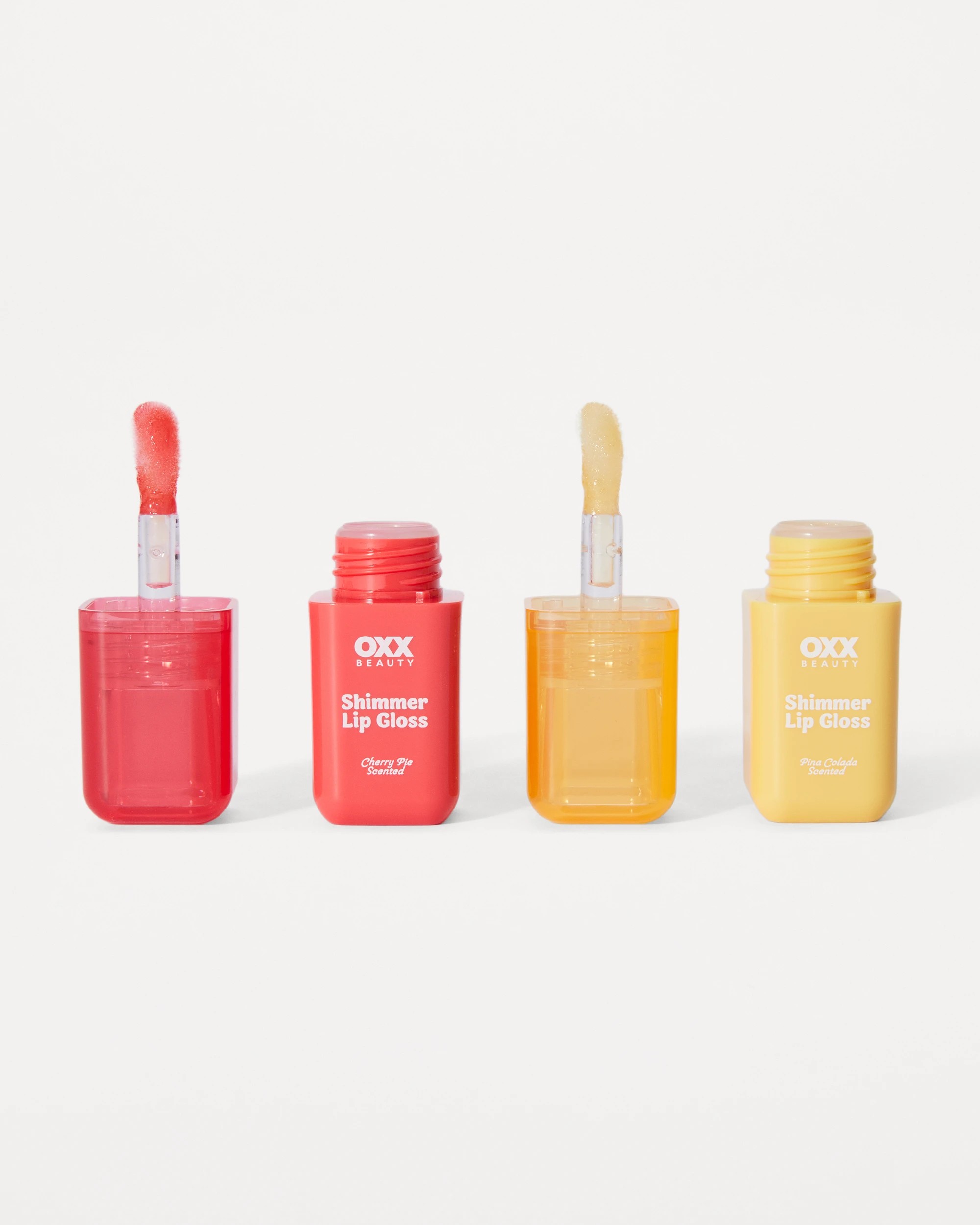 3 OXX Beauty Shimmer Lip Gloss Set - Gold, 3 of 5