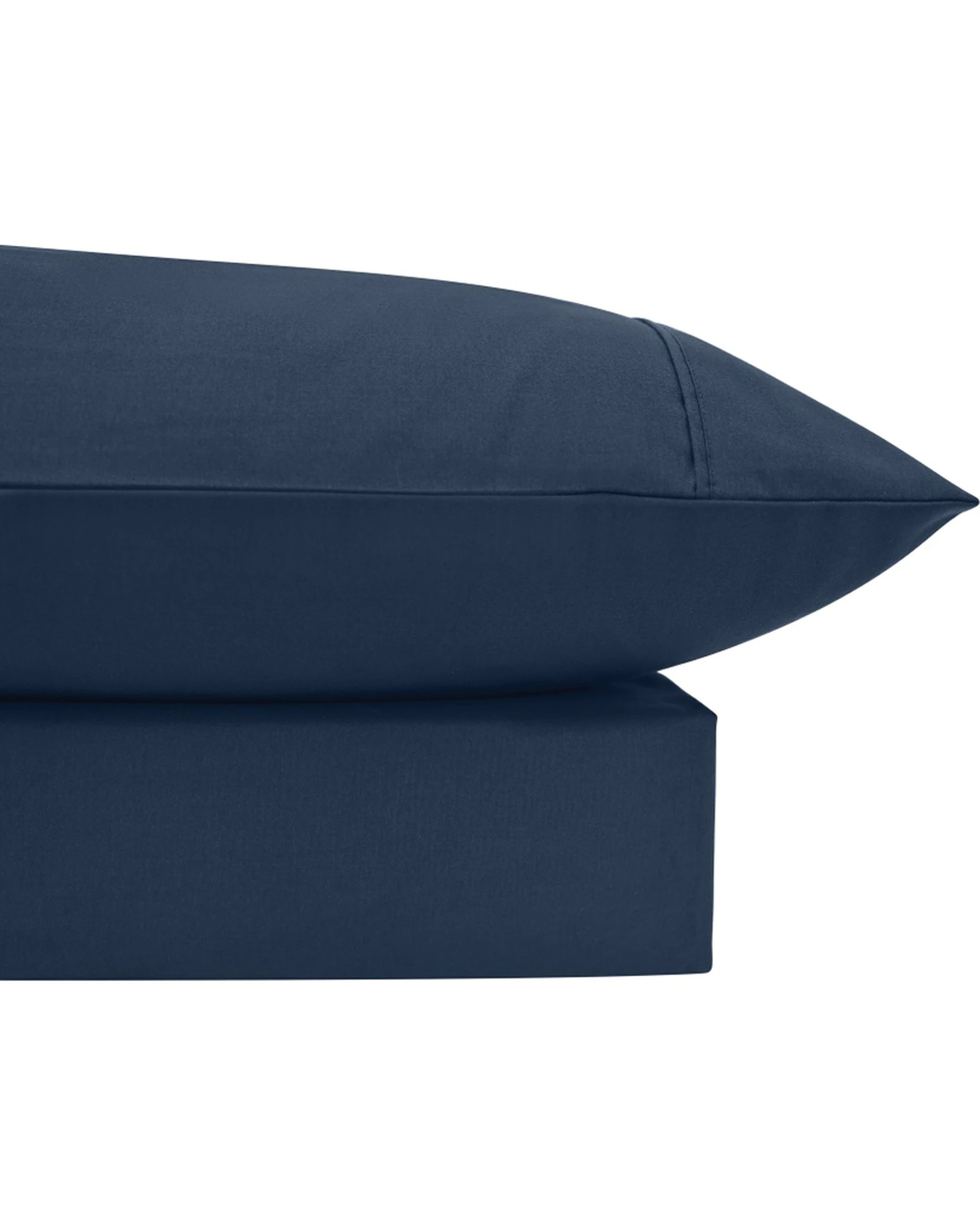 3 Odyssey Living Thermal Flannel Bed Sheet Set With Pillowcase Navy - Queen Bed - Blue, 3 of 6