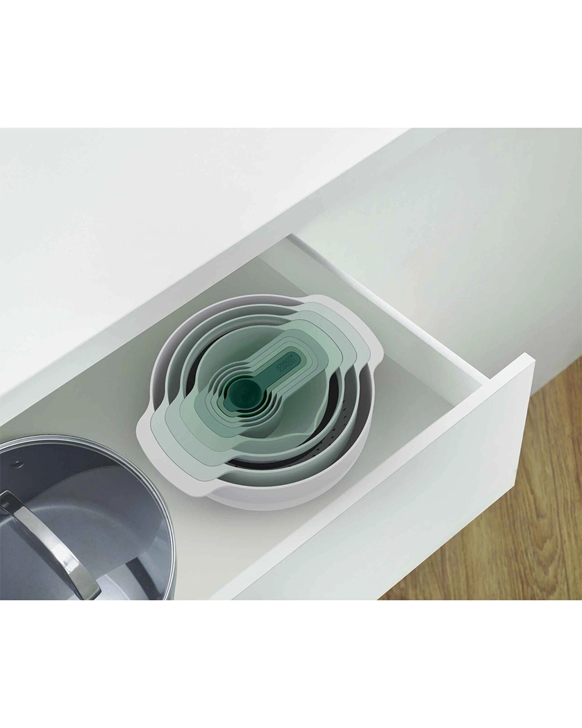 4 Joseph Joseph Nest 9 Plus 9-Piece Food Preparation Set Sage - Multi, 4 of 4
