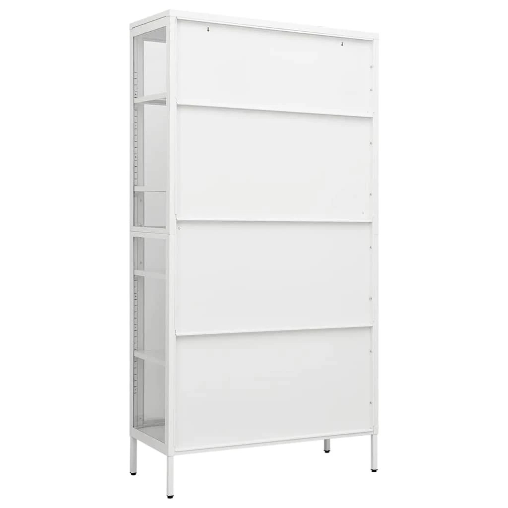 3 Vidaxl Display Cabinet - White, 3 of 9