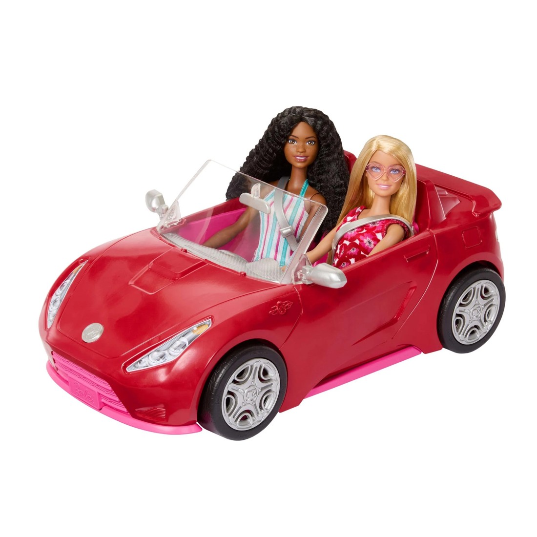 4 Barbie Convertible Toy Car Playset, 4 of 6