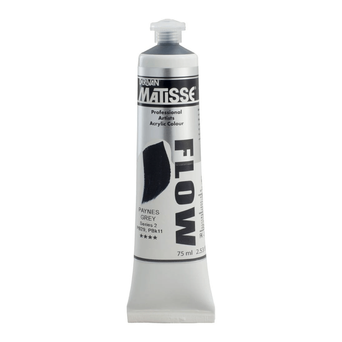 1 Derivan Matisse Flow Paint 75mL Payne's Grey S2, 1 of 2