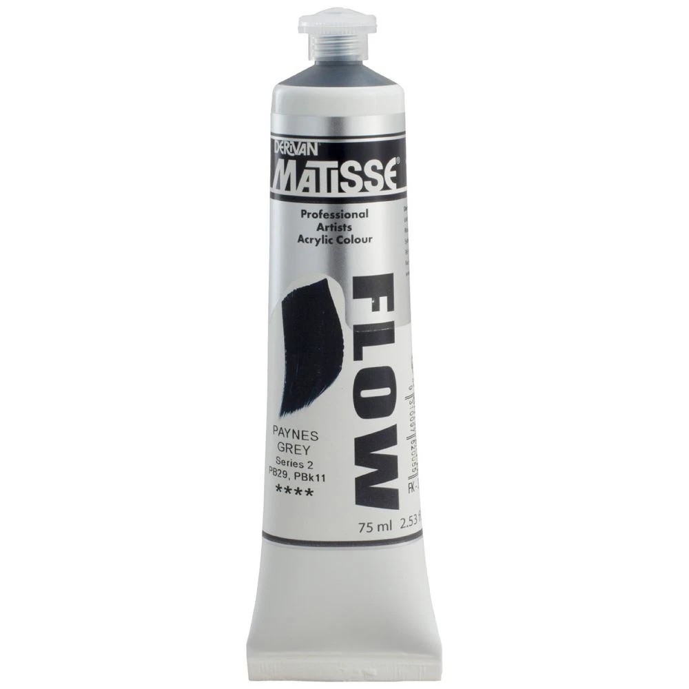1 Derivan Matisse Flow Paint 75mL Payne's Grey S2, 1 of 2